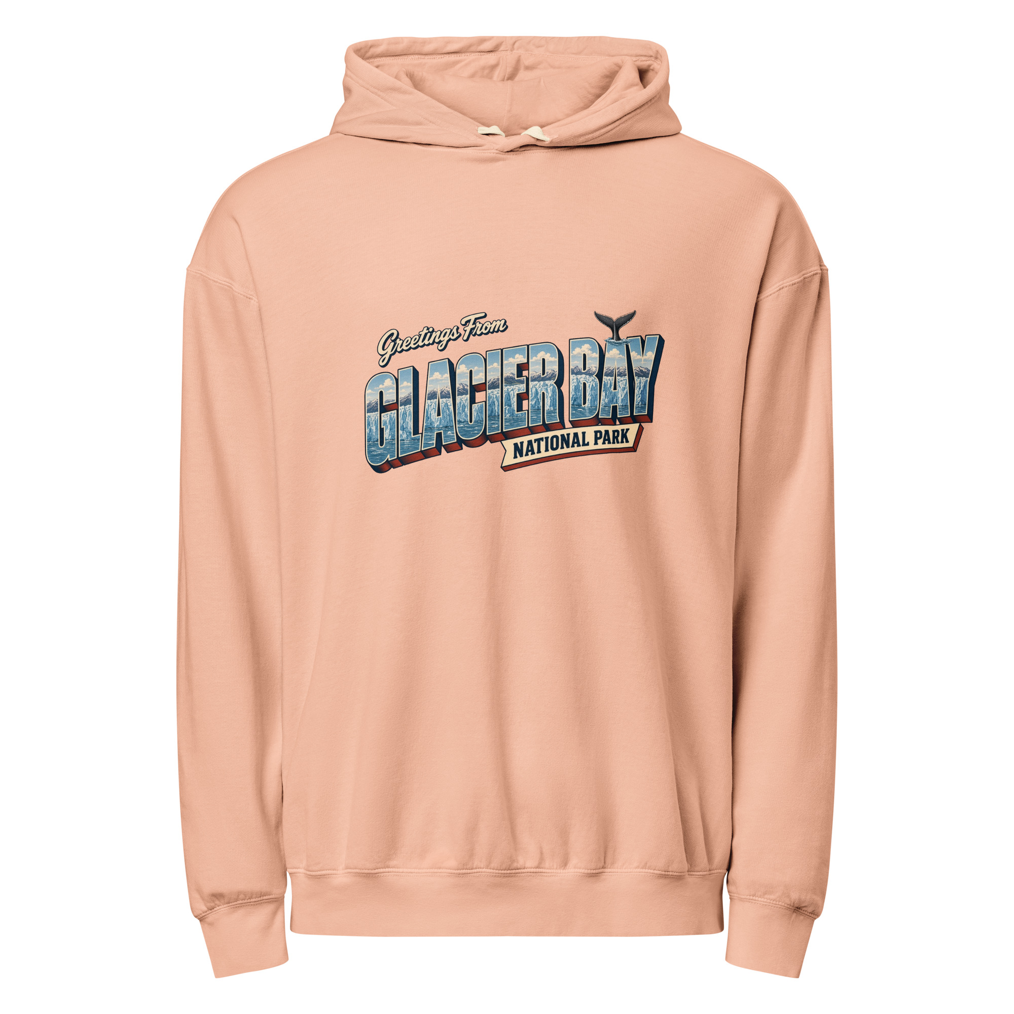 Glacier Bay National Park Postcard Hoodie