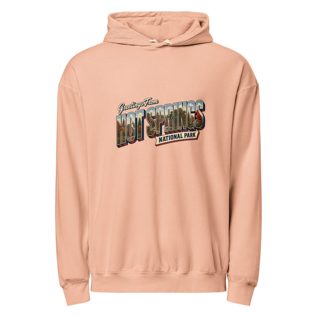 Hot Springs National Park Postcard Hoodie