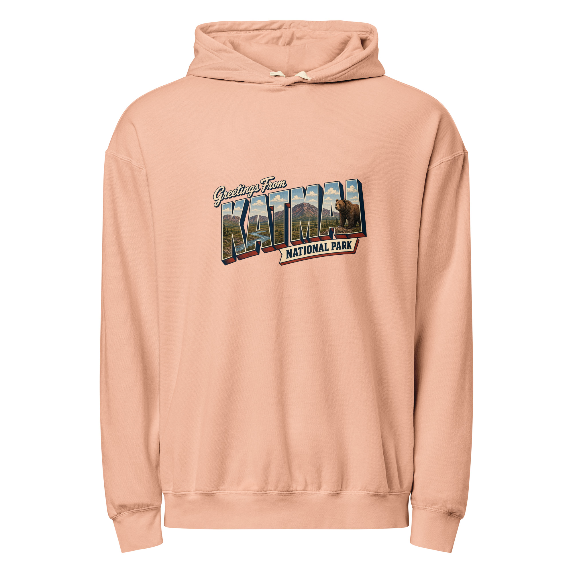 Katmai National Park Postcard Hoodie - Image 6