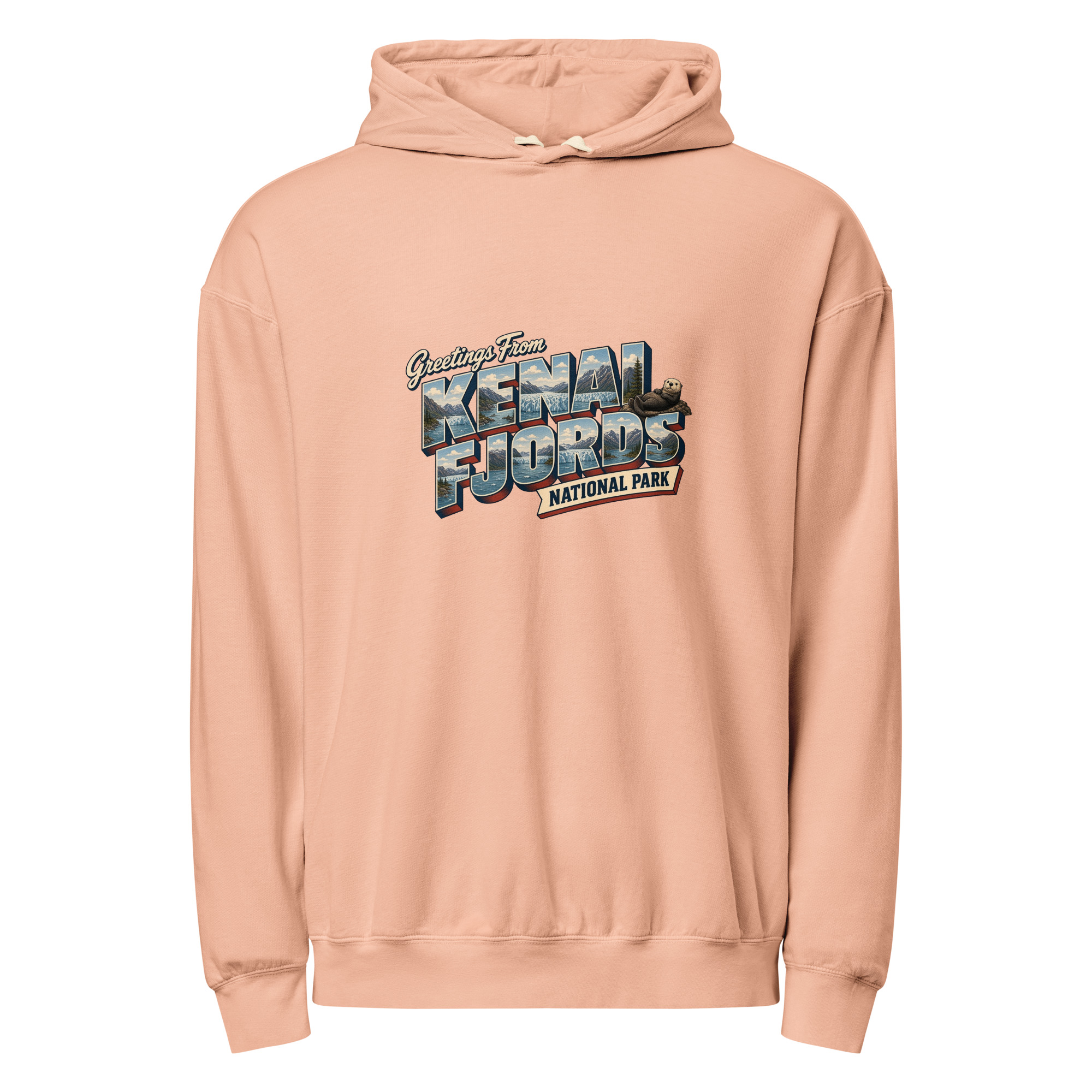 Kenai Fjords National Park Postcard Hoodie - Image 6
