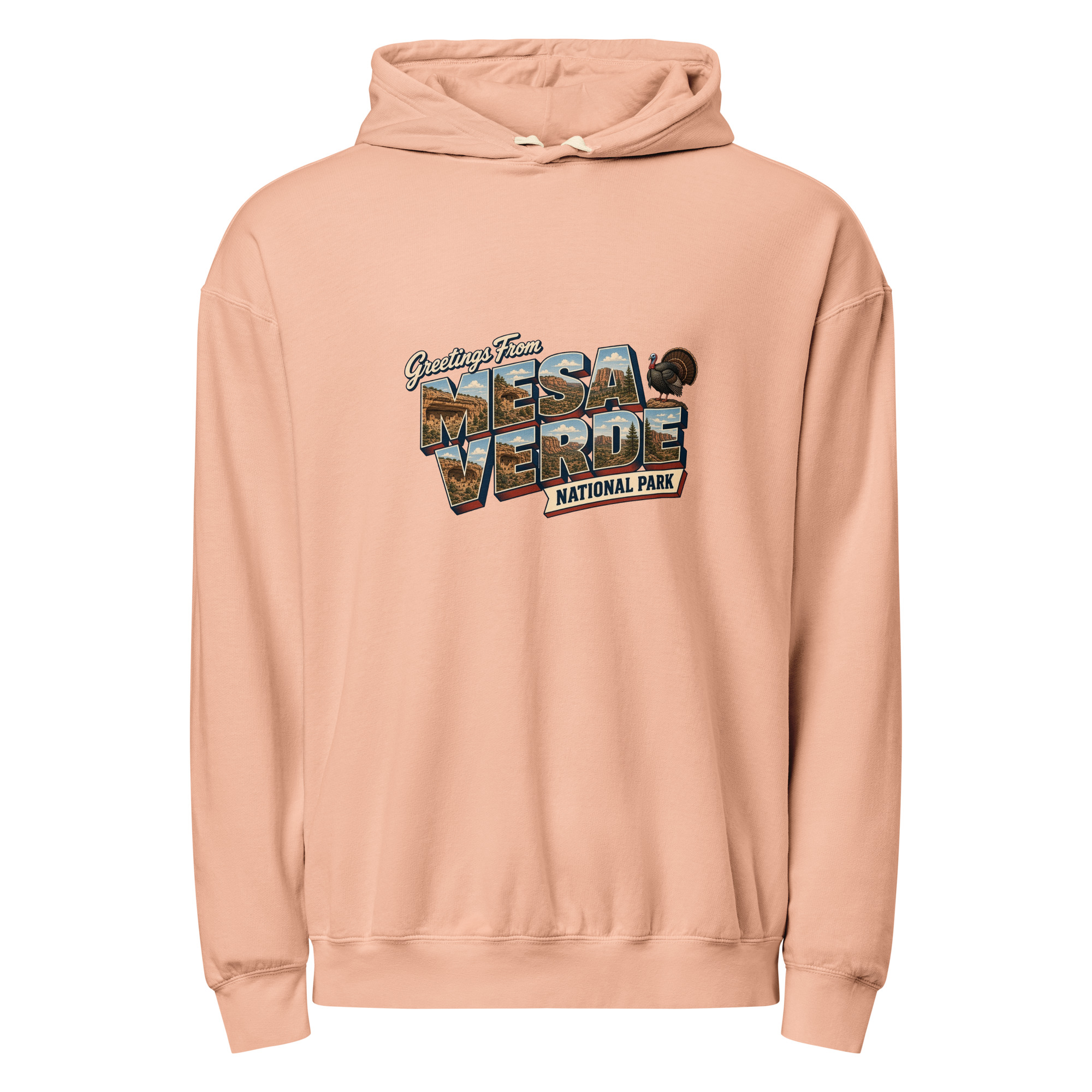 Mesa Verde National Park Postcard Hoodie - Image 6