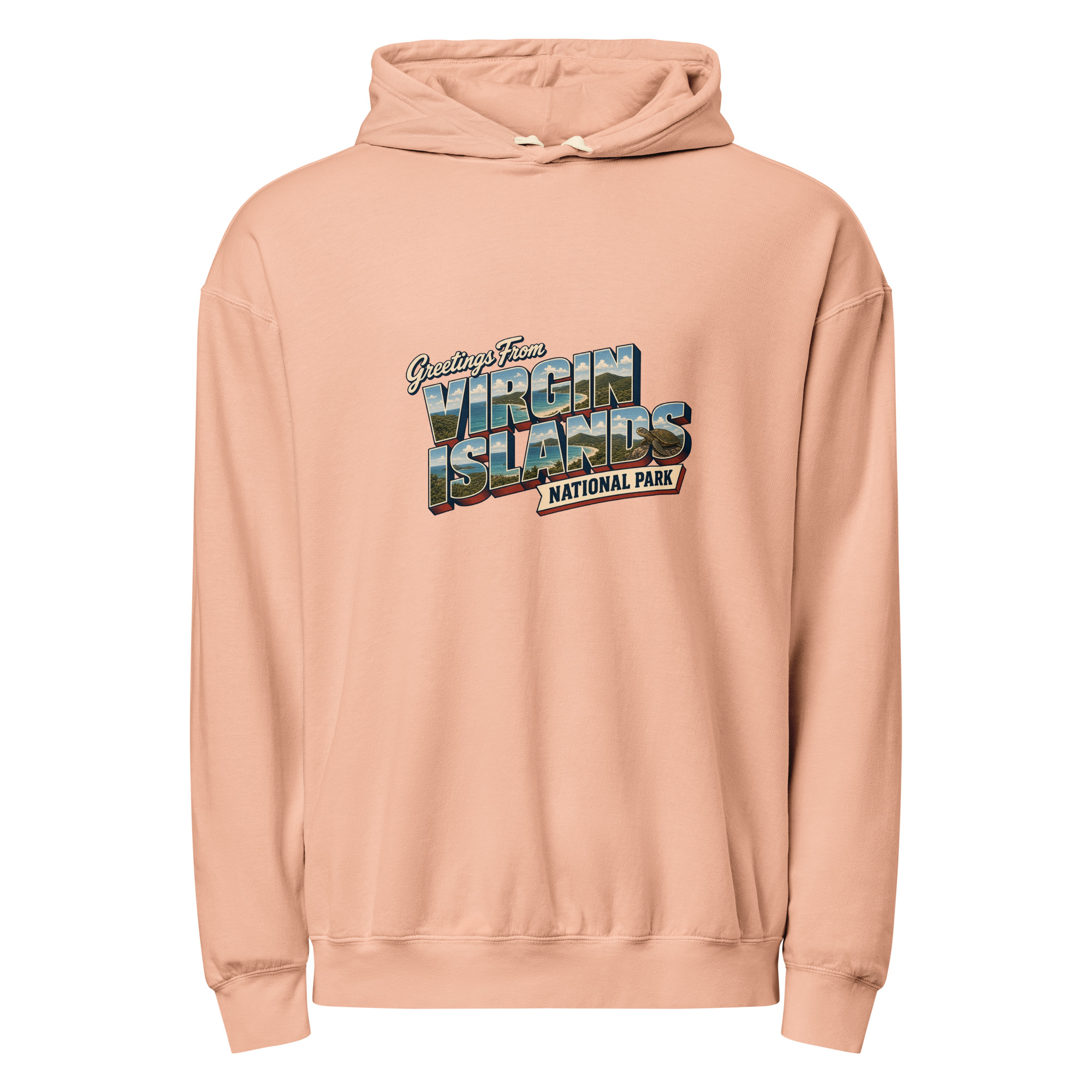 Virgin Islands National Park Postcard Hoodie - Image 6