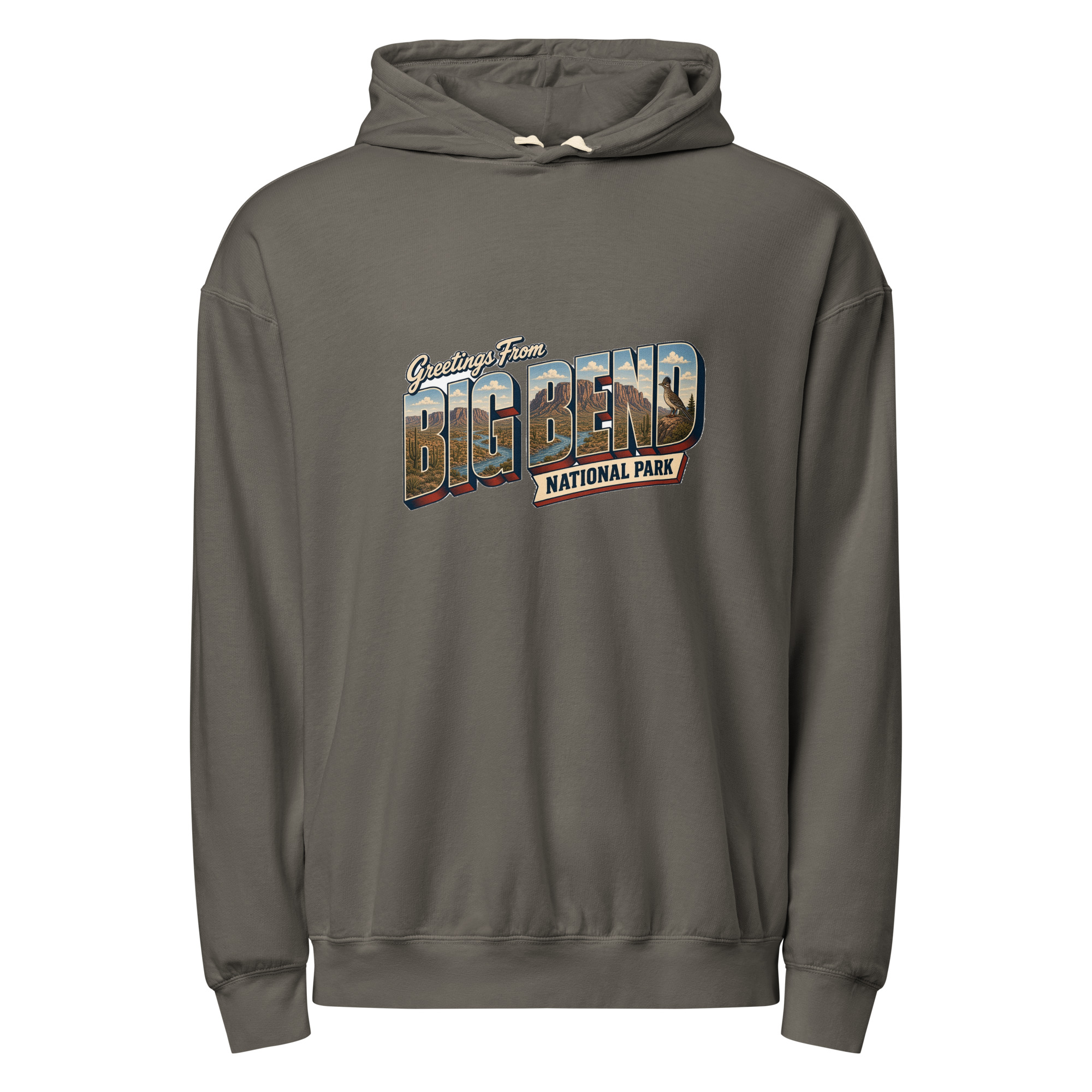 Big Bend National Park Postcard Hoodie - Image 3