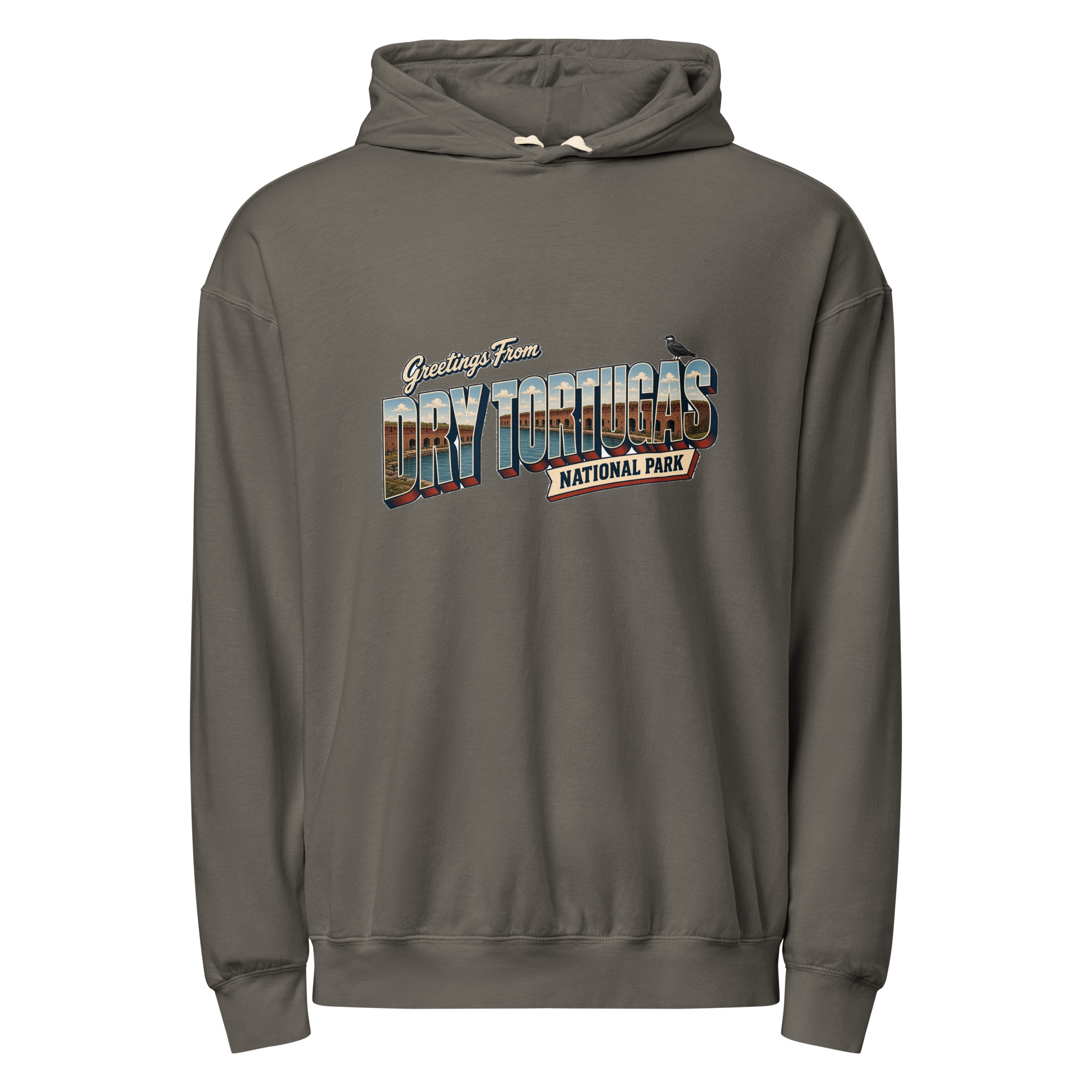 Dry Tortugas National Park Postcard Hoodie - Image 3