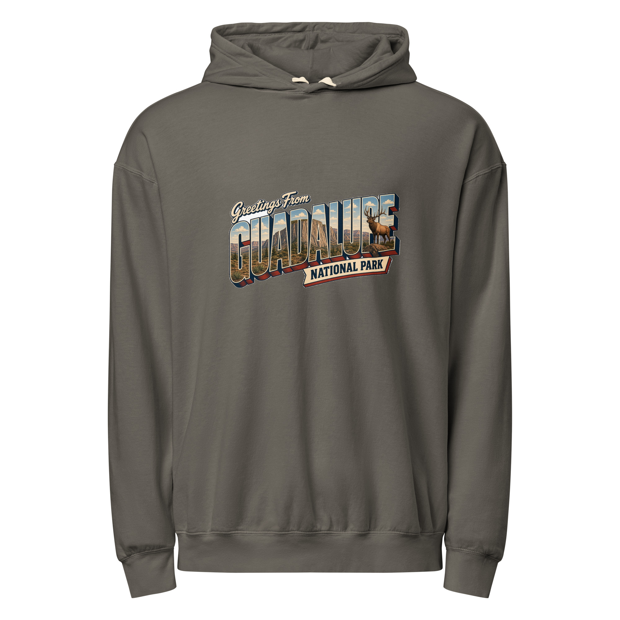 Guadalupe Mountains National Park Postcard Hoodie - Image 3