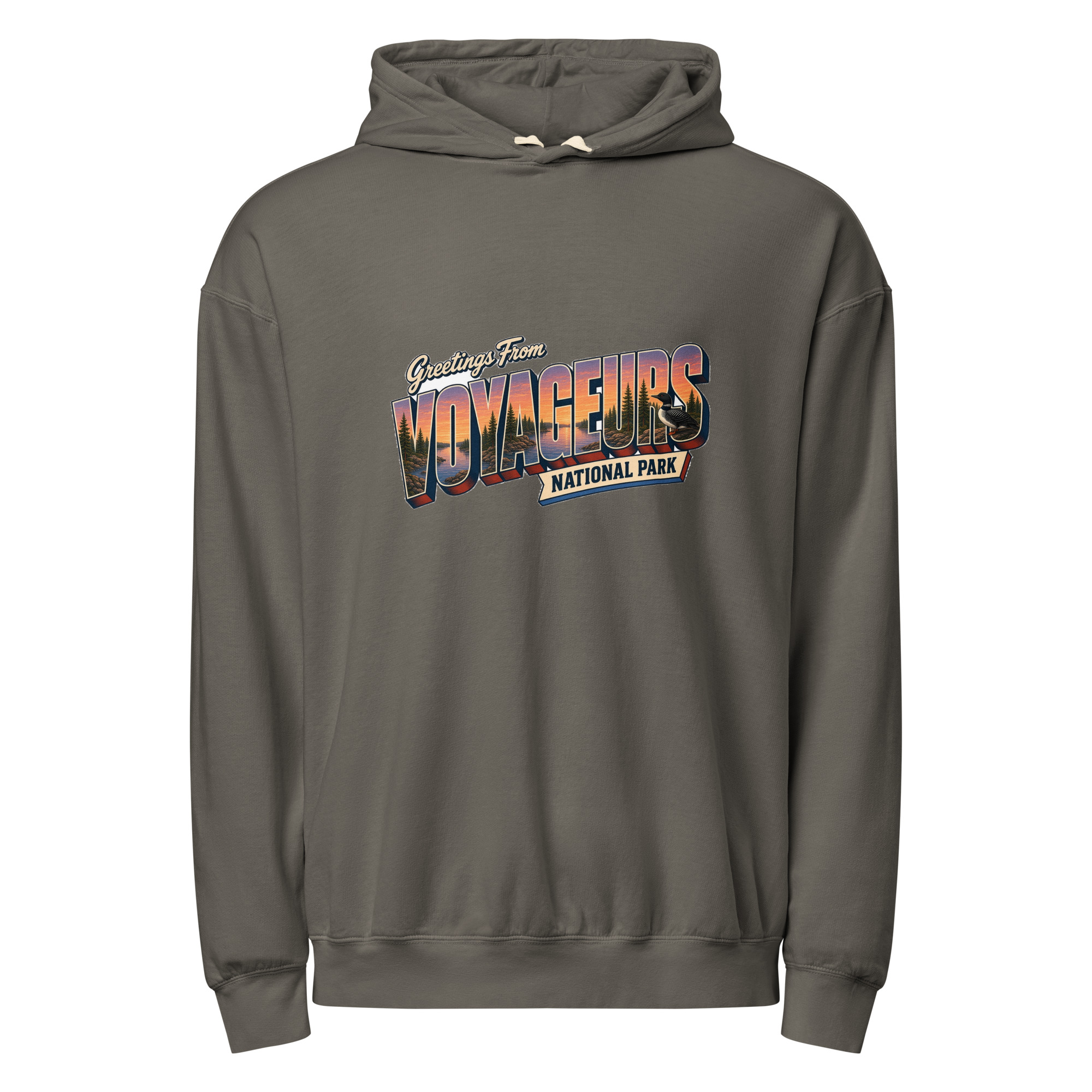 Voyageurs National Park Postcard Hoodie - Image 3