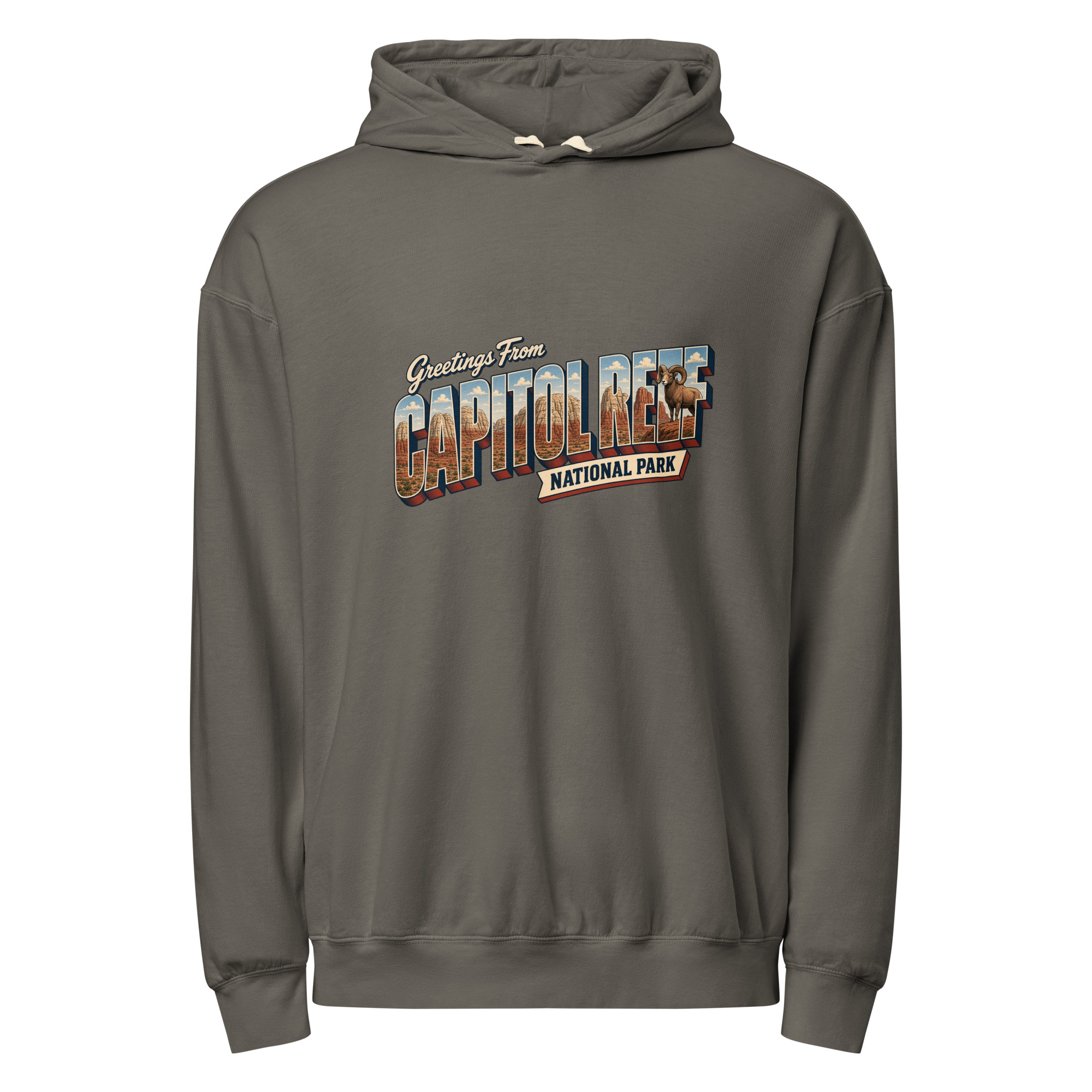 Capitol Reef National Park Postcard Hoodie - Image 3