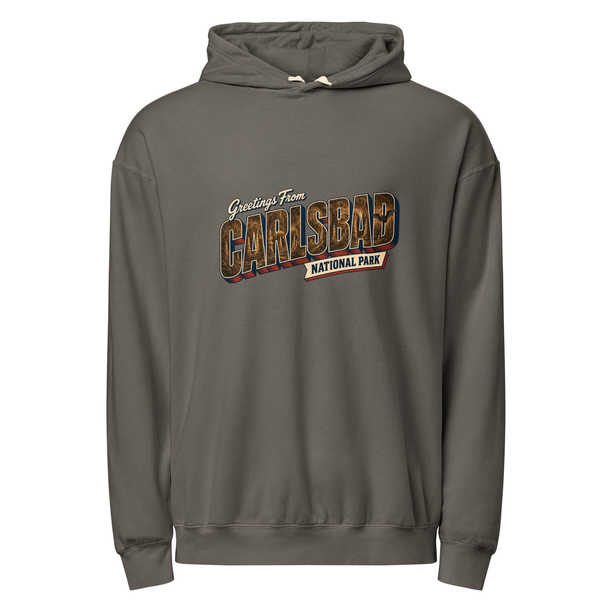 Carlsbad Caverns National Park Postcard Hoodie - Image 3
