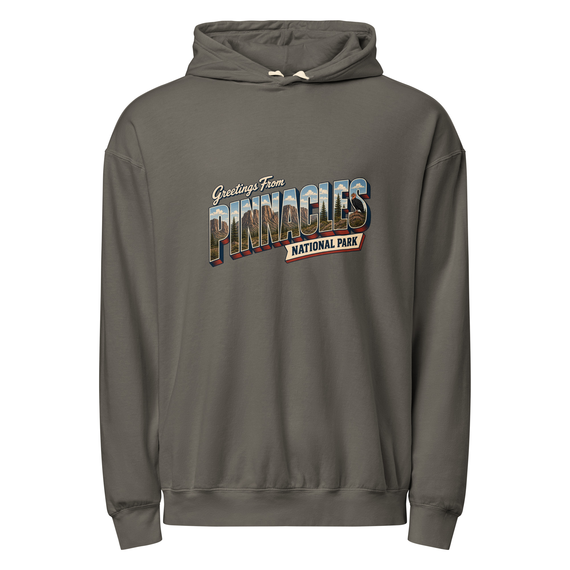 Pinnacles National Park Postcard Hoodie - Image 3