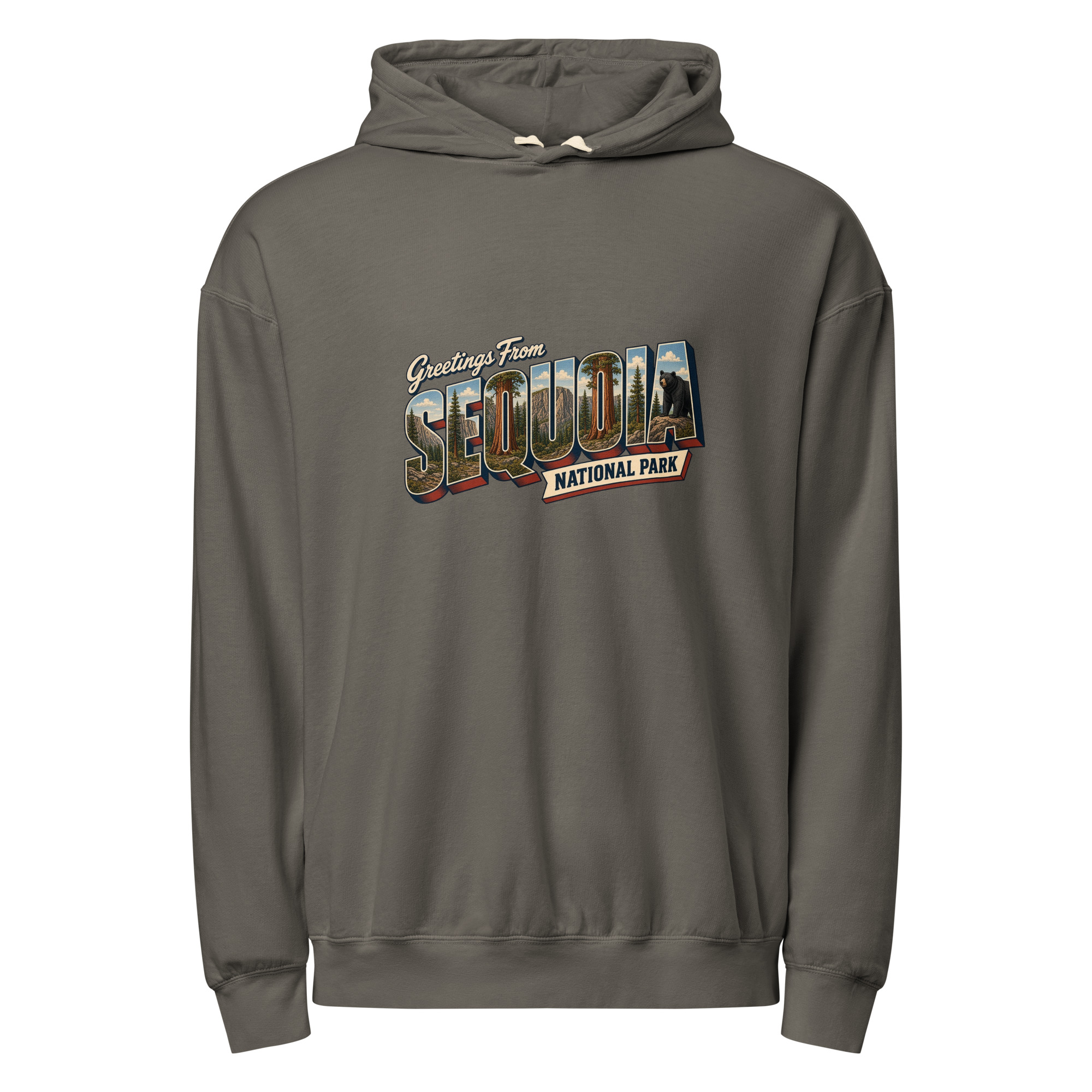 Sequoia National Park Postcard Hoodie - Image 3