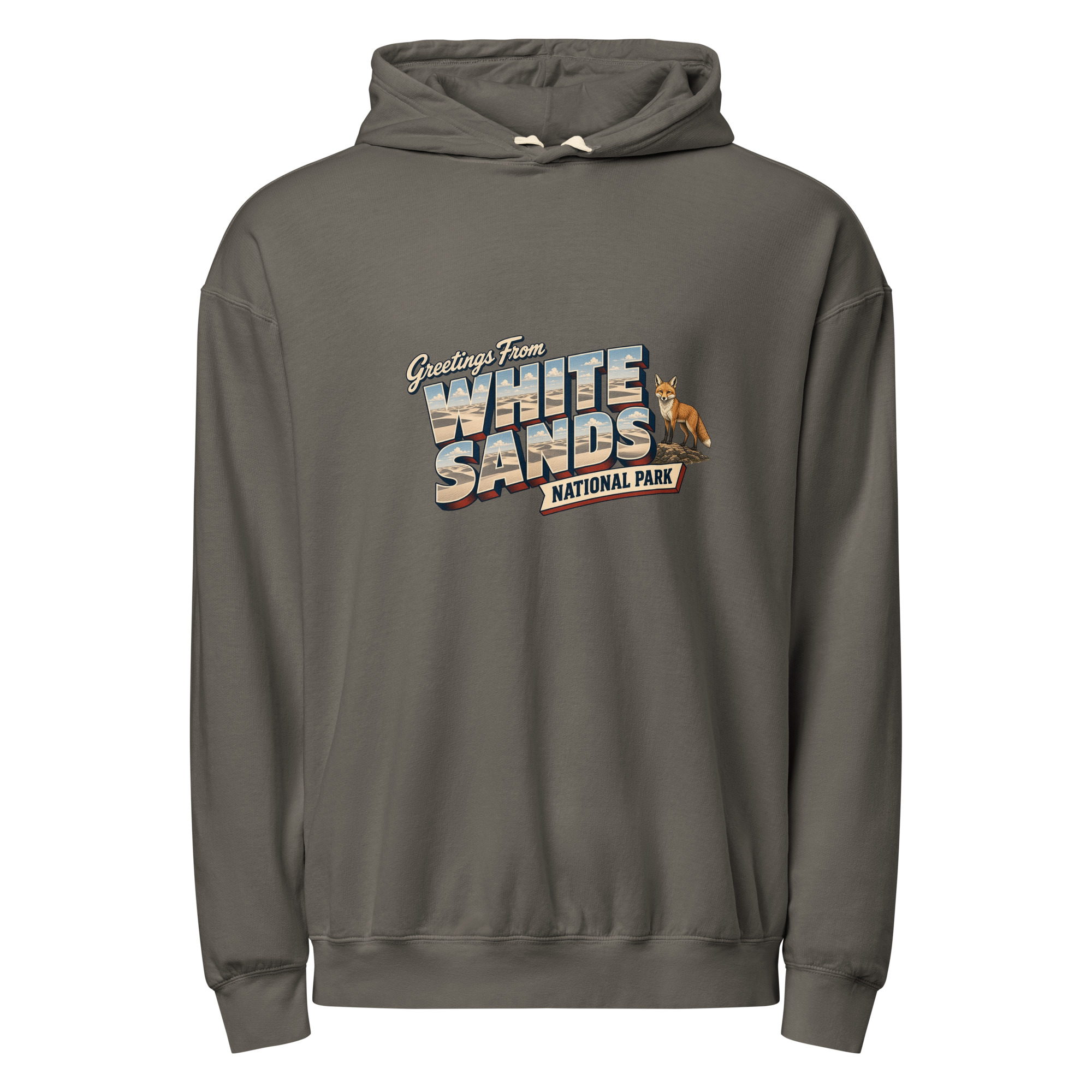 White Sands National Park Postcard Hoodie - Image 3