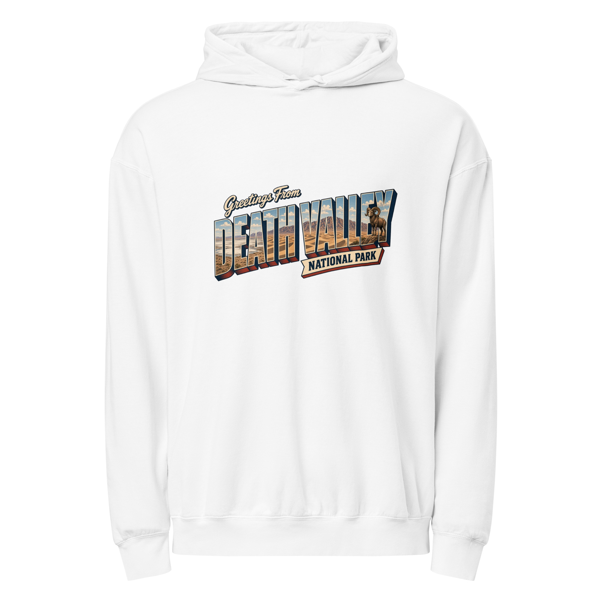 Death Valley National Park Postcard Hoodie - Image 9
