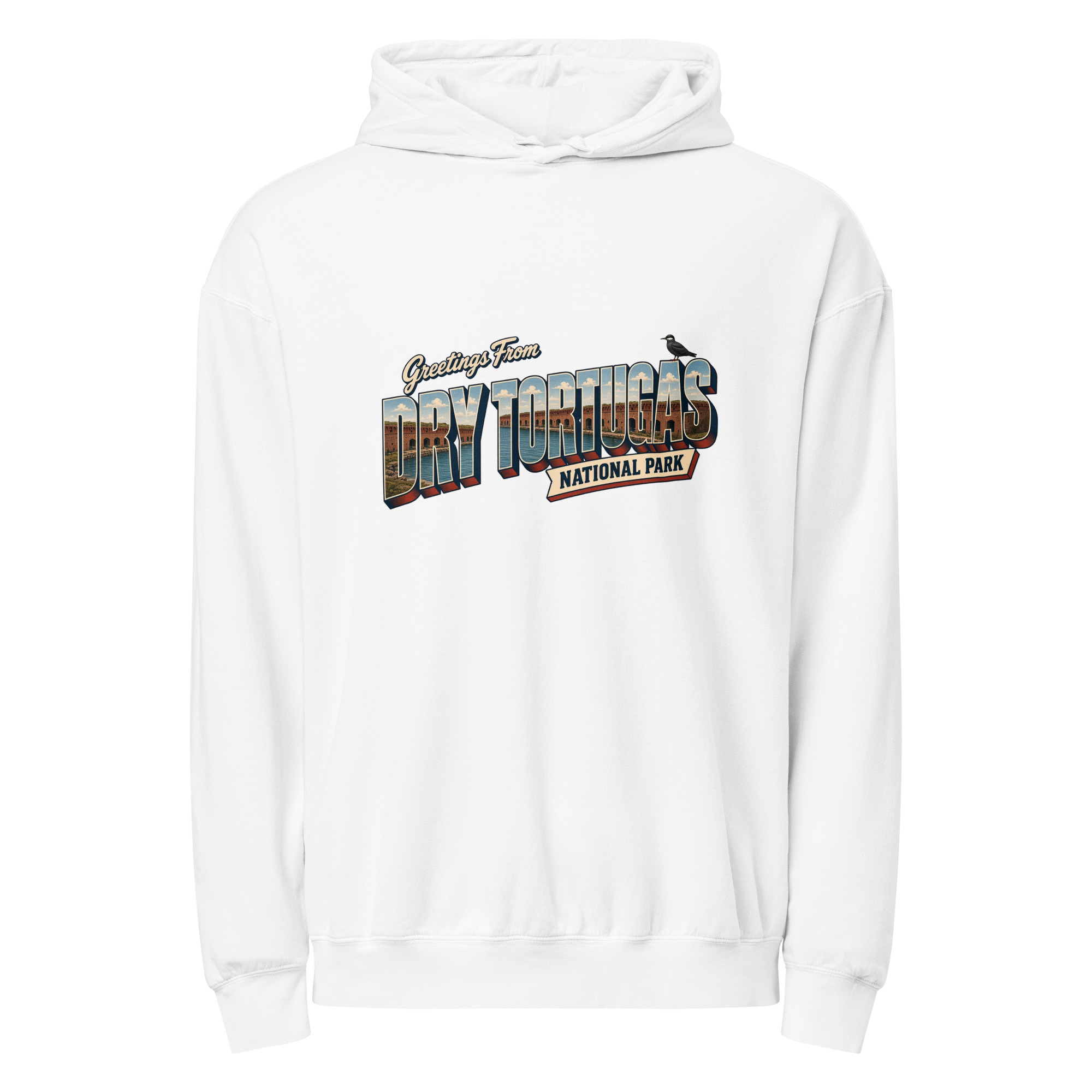 Dry Tortugas National Park Postcard Hoodie - Image 9