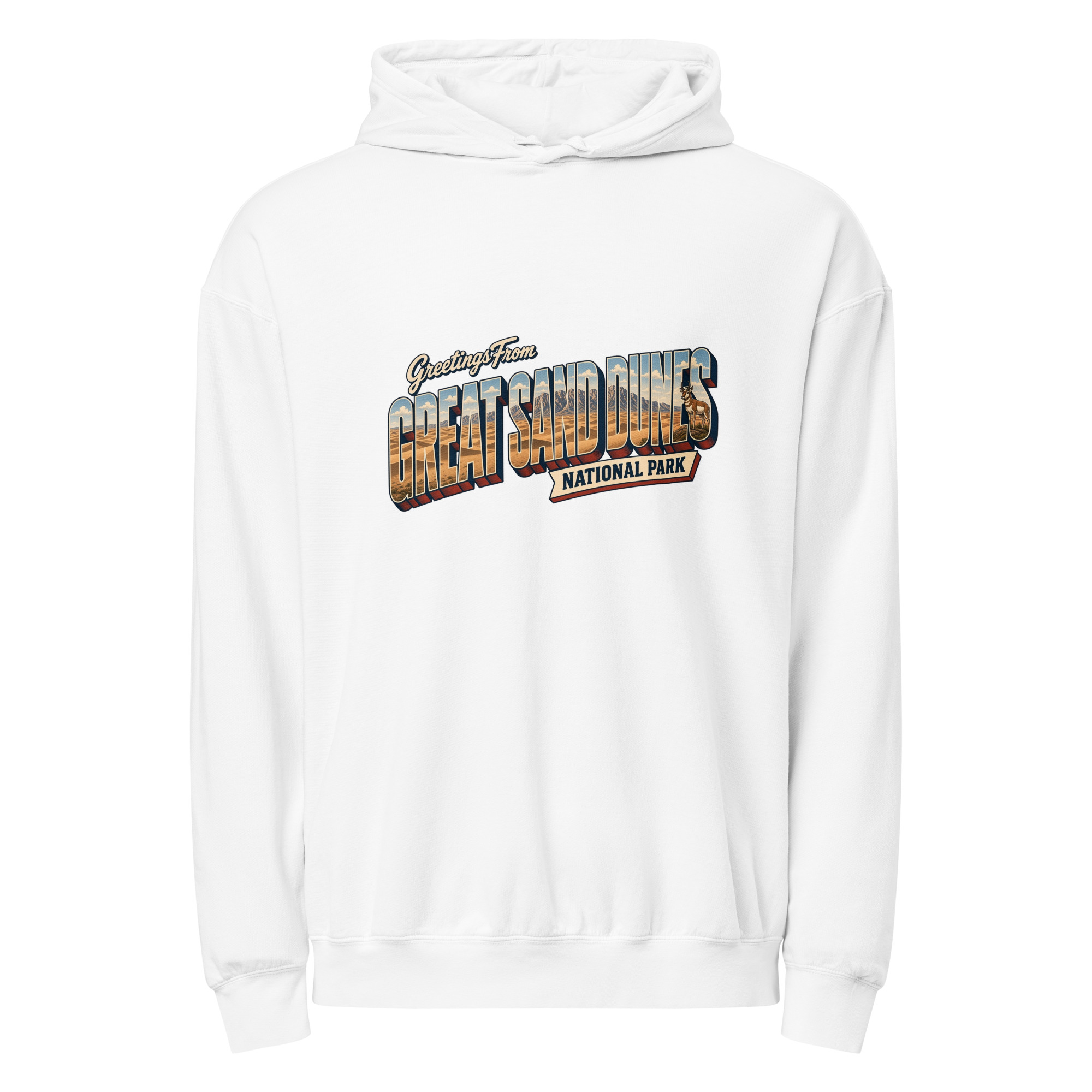 Great Sand Dunes National Park Postcard Hoodie - Image 9