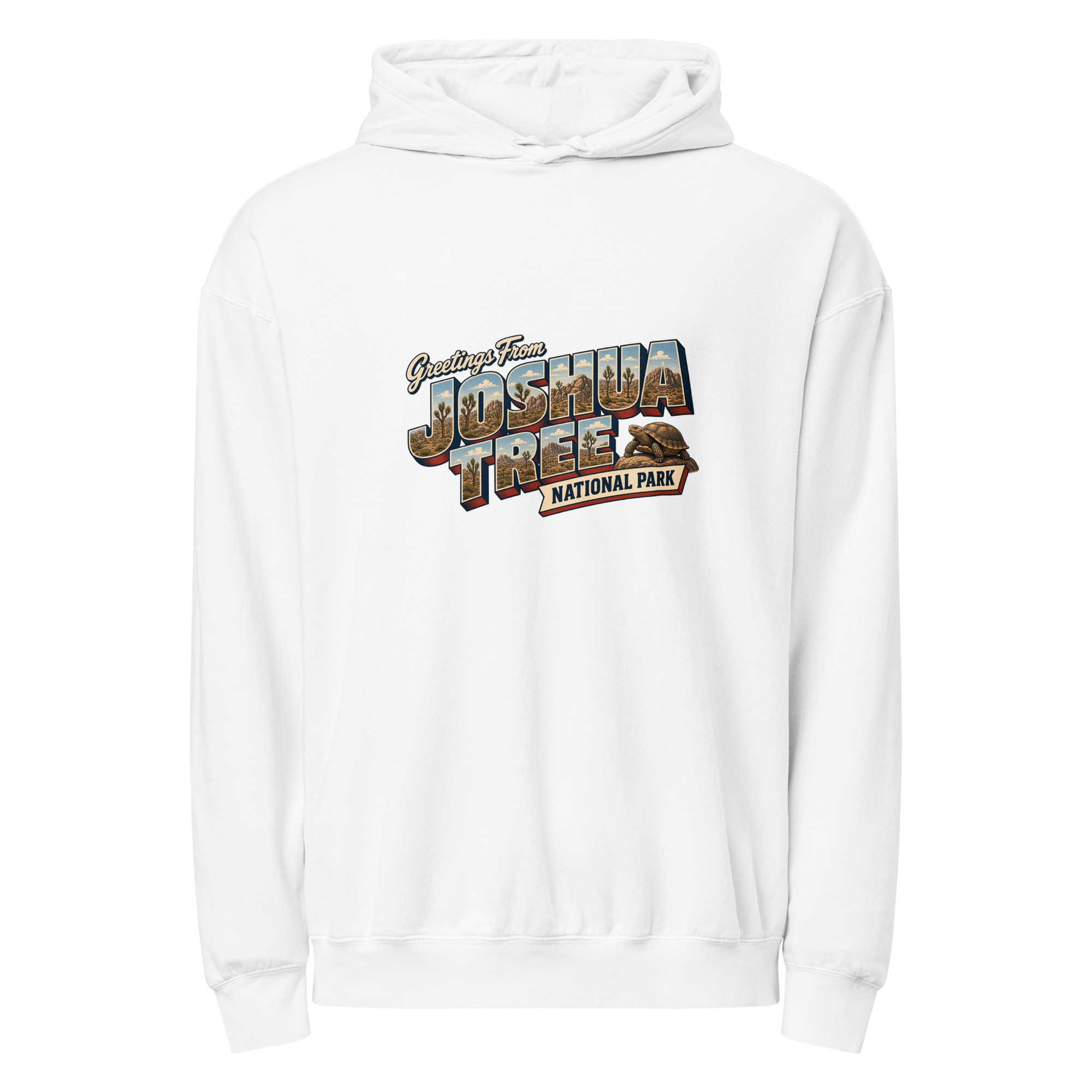 Joshua Tree National Park Postcard Hoodie - Image 9