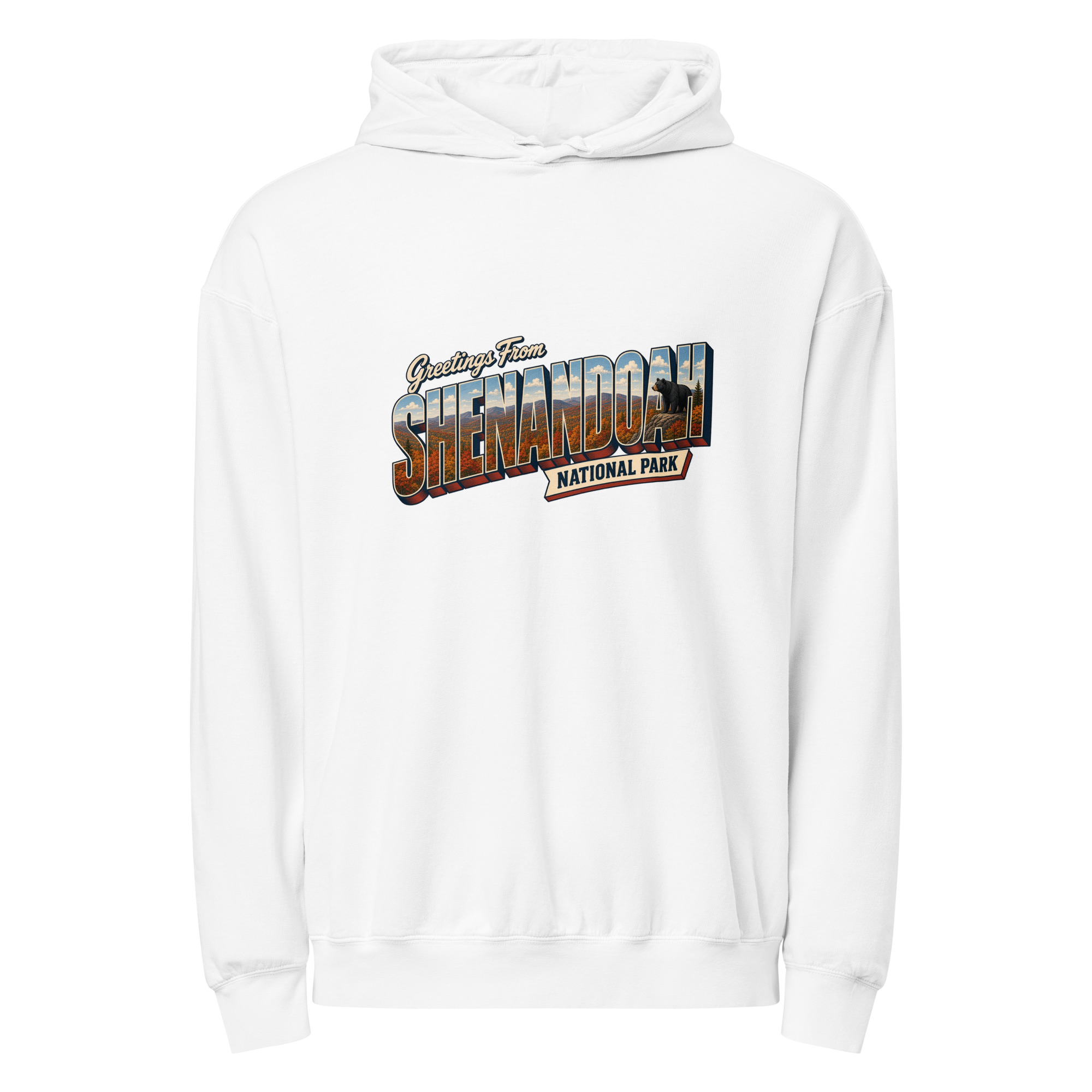 Shenandoah National Park Postcard Hoodie - Image 9