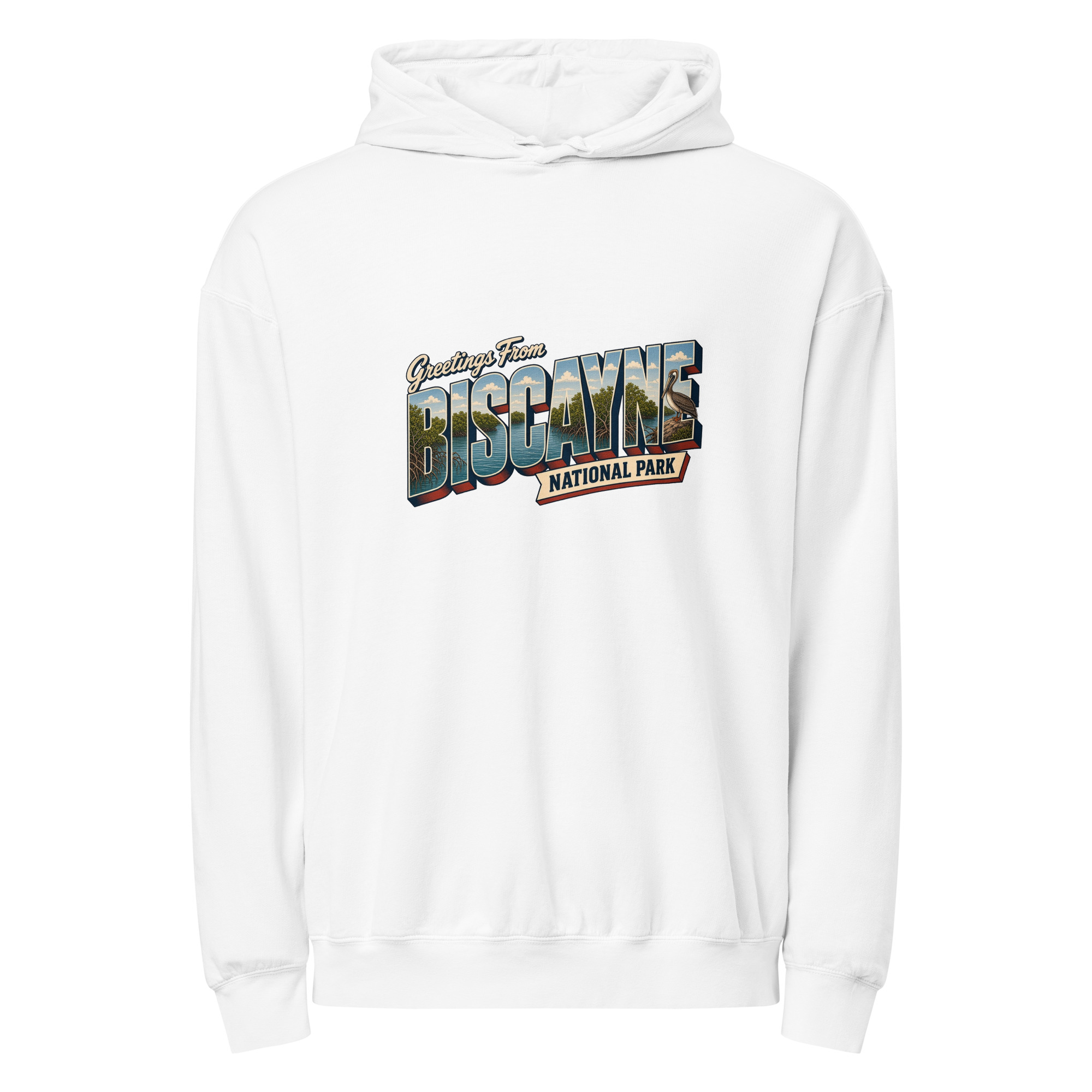 Biscayne National Park Postcard Hoodie - Image 9