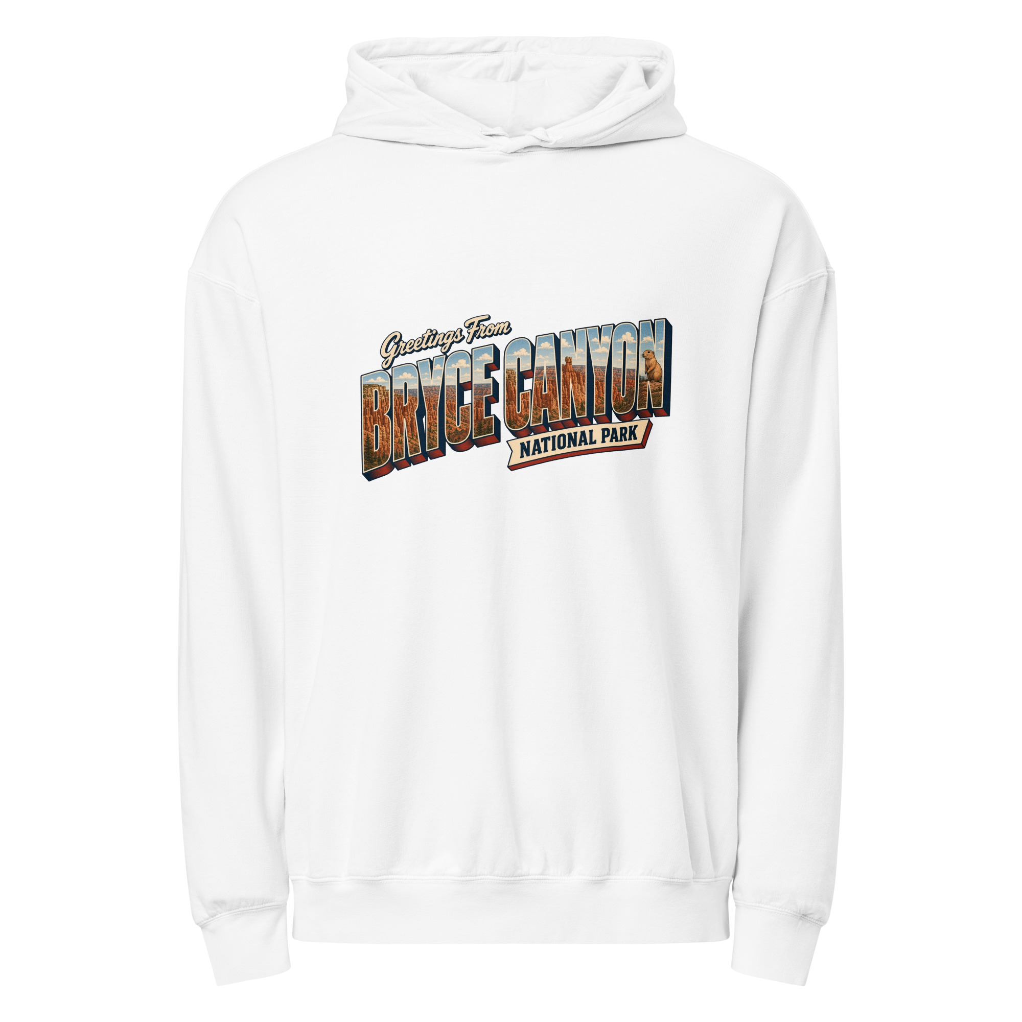 Bryce Canyon National Park Postcard Hoodie - Image 9