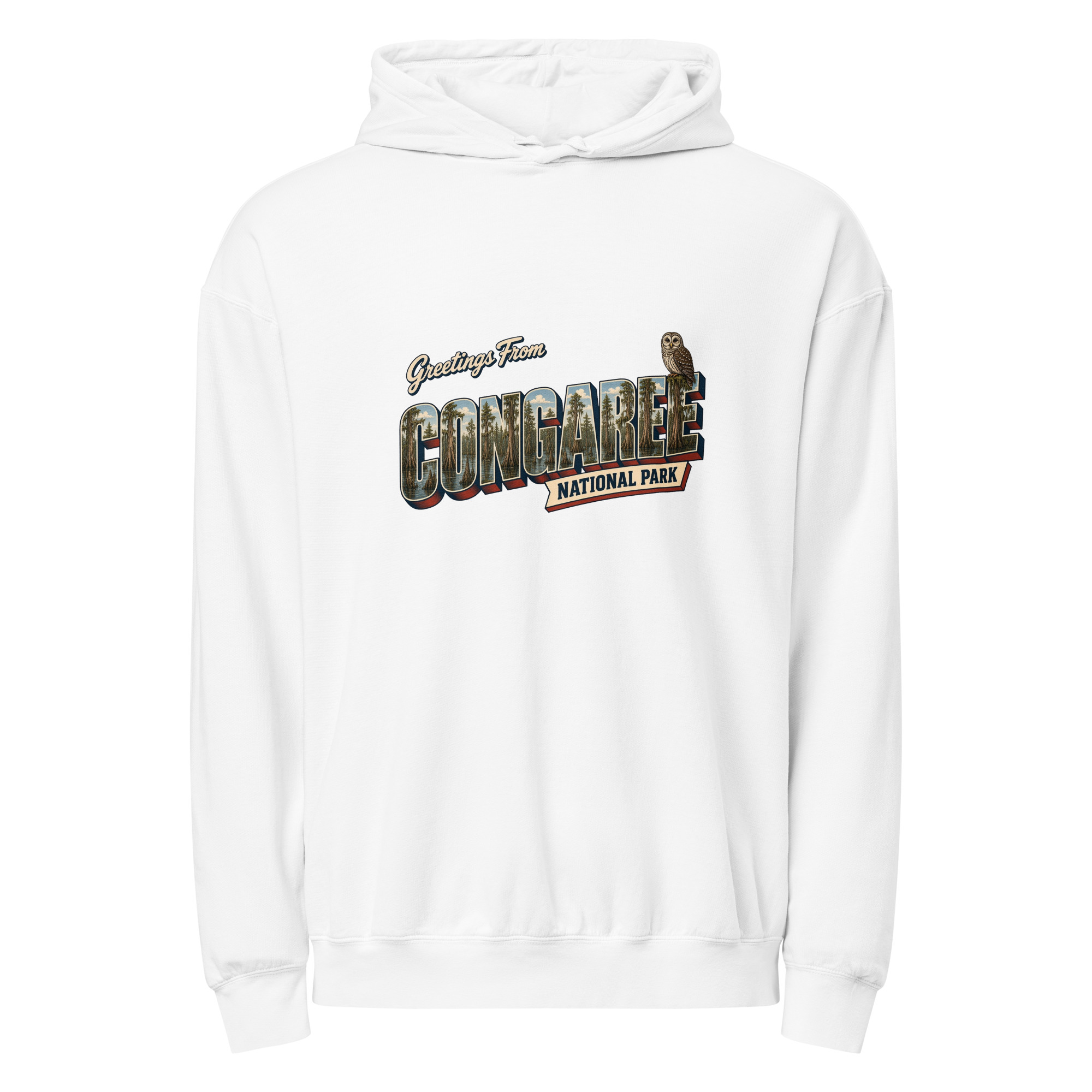 Congaree National Park Postcard Hoodie - Image 9