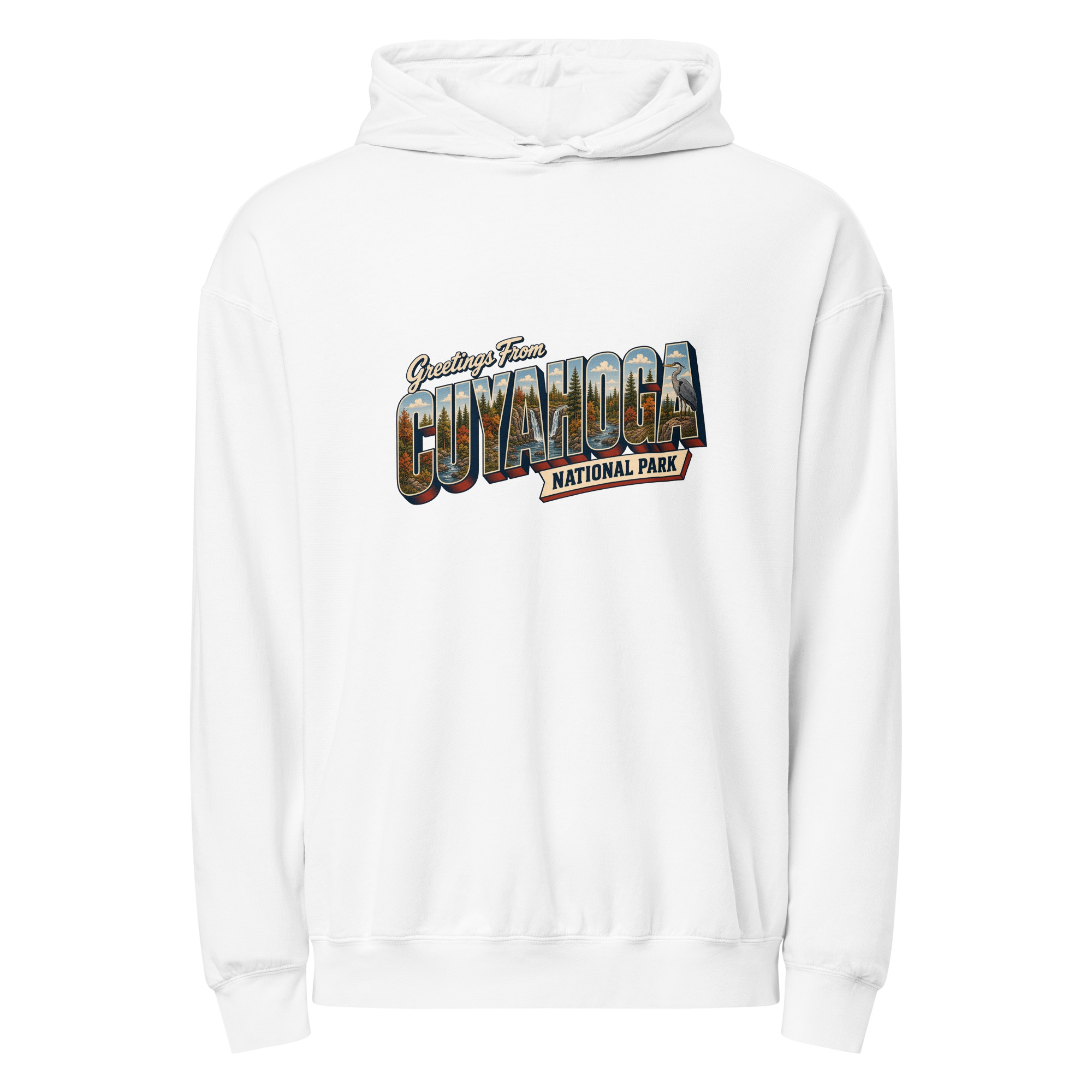 Cuyahoga Valley National Park Postcard Hoodie - Image 9