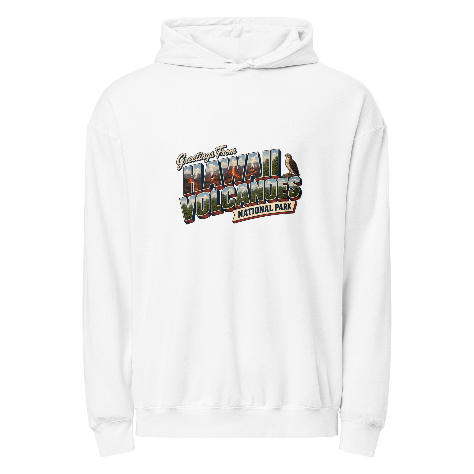 Hawaiʻi Volcanoes National Park Postcard Hoodie - Image 9