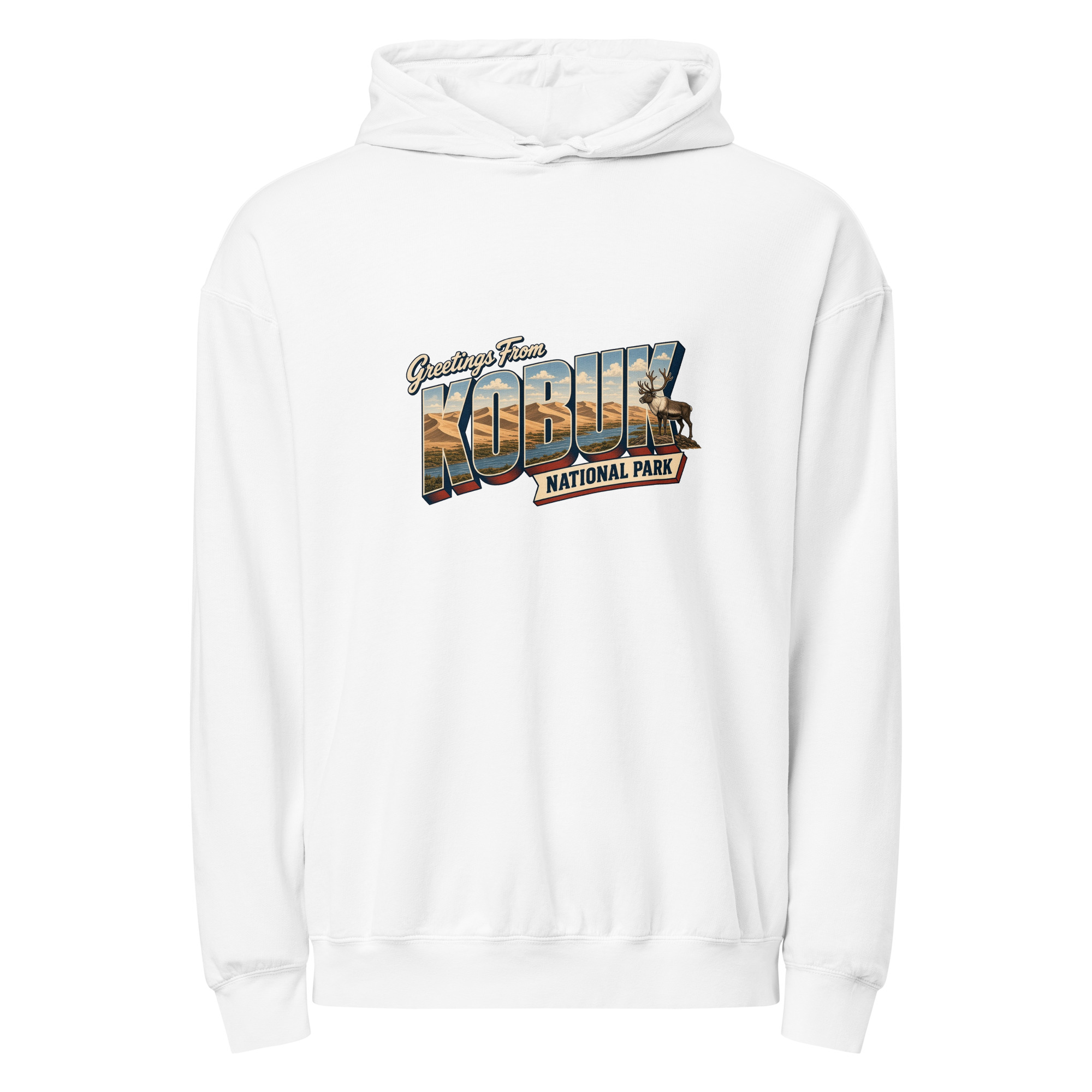 Kobuk Valley National Park Postcard Hoodie - Image 9