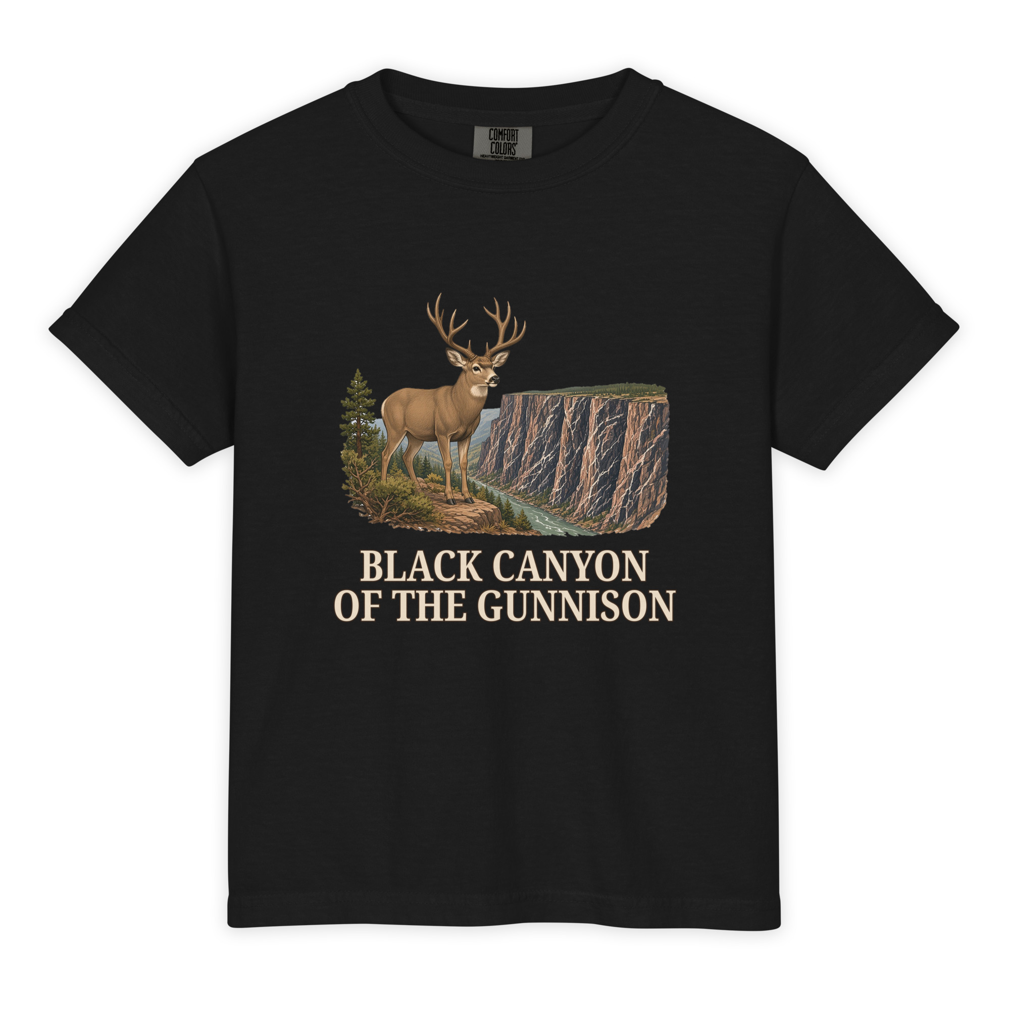 Black Canyon of the Gunnison National Park Youth Tee - Image 2