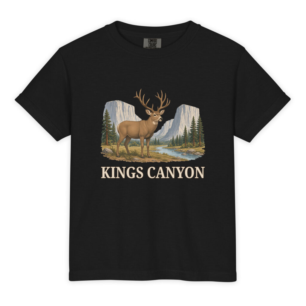 Kings Canyon National Park Youth Tee