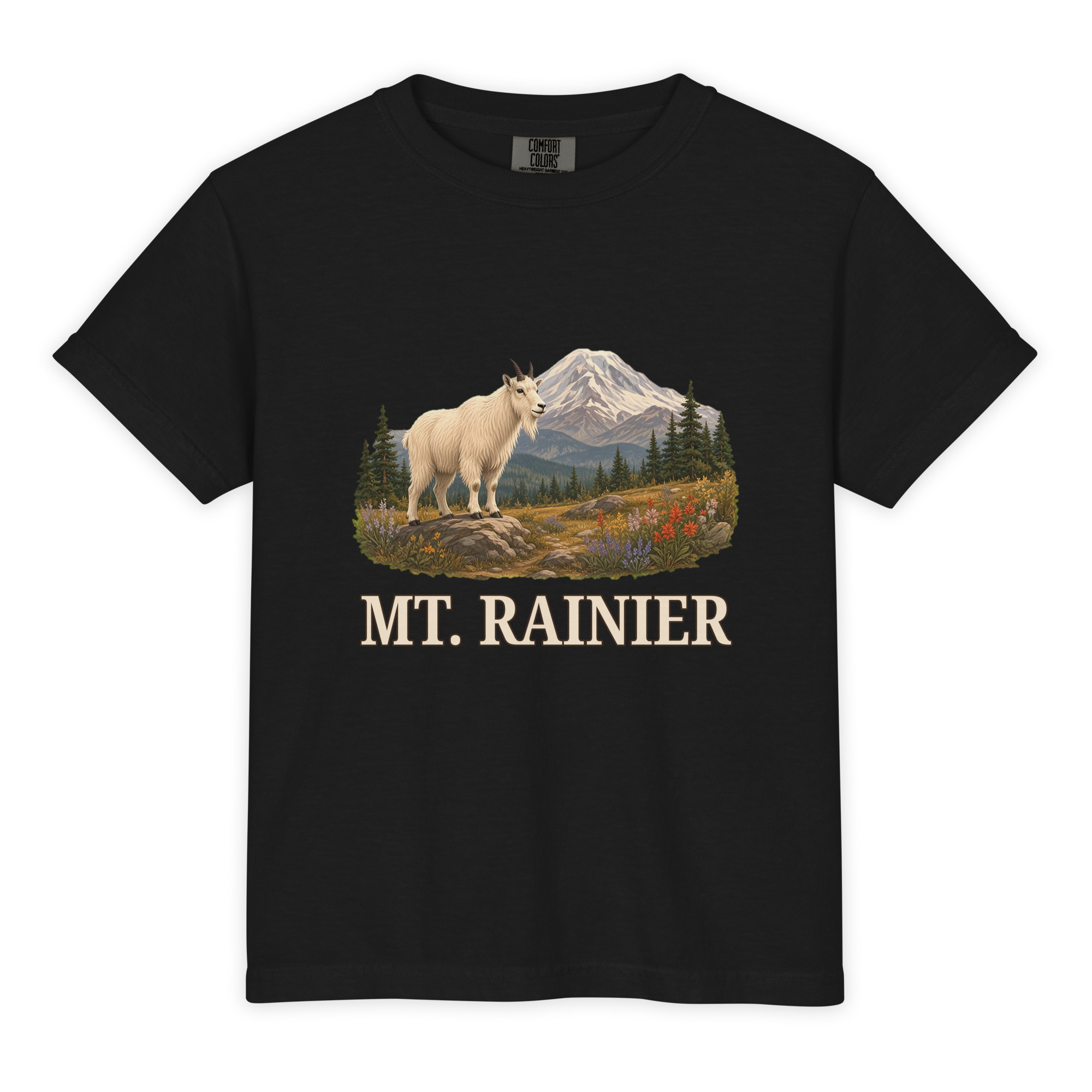 Mt. Rainier National Park Youth Tee - Image 2