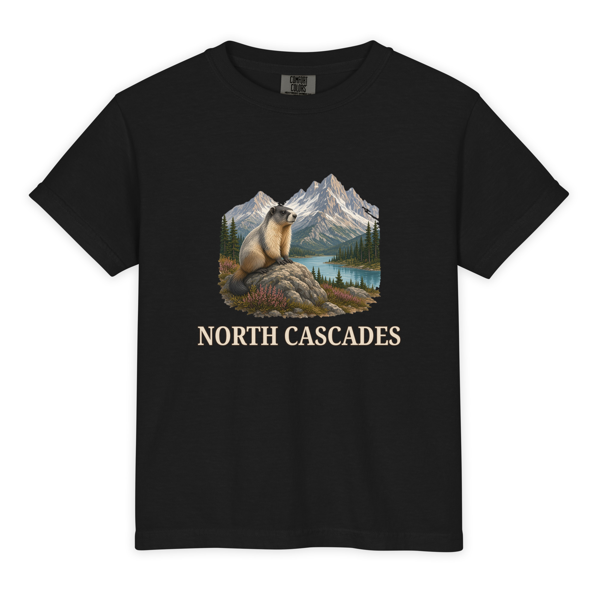 North Cascades National Park Youth Tee - Image 2