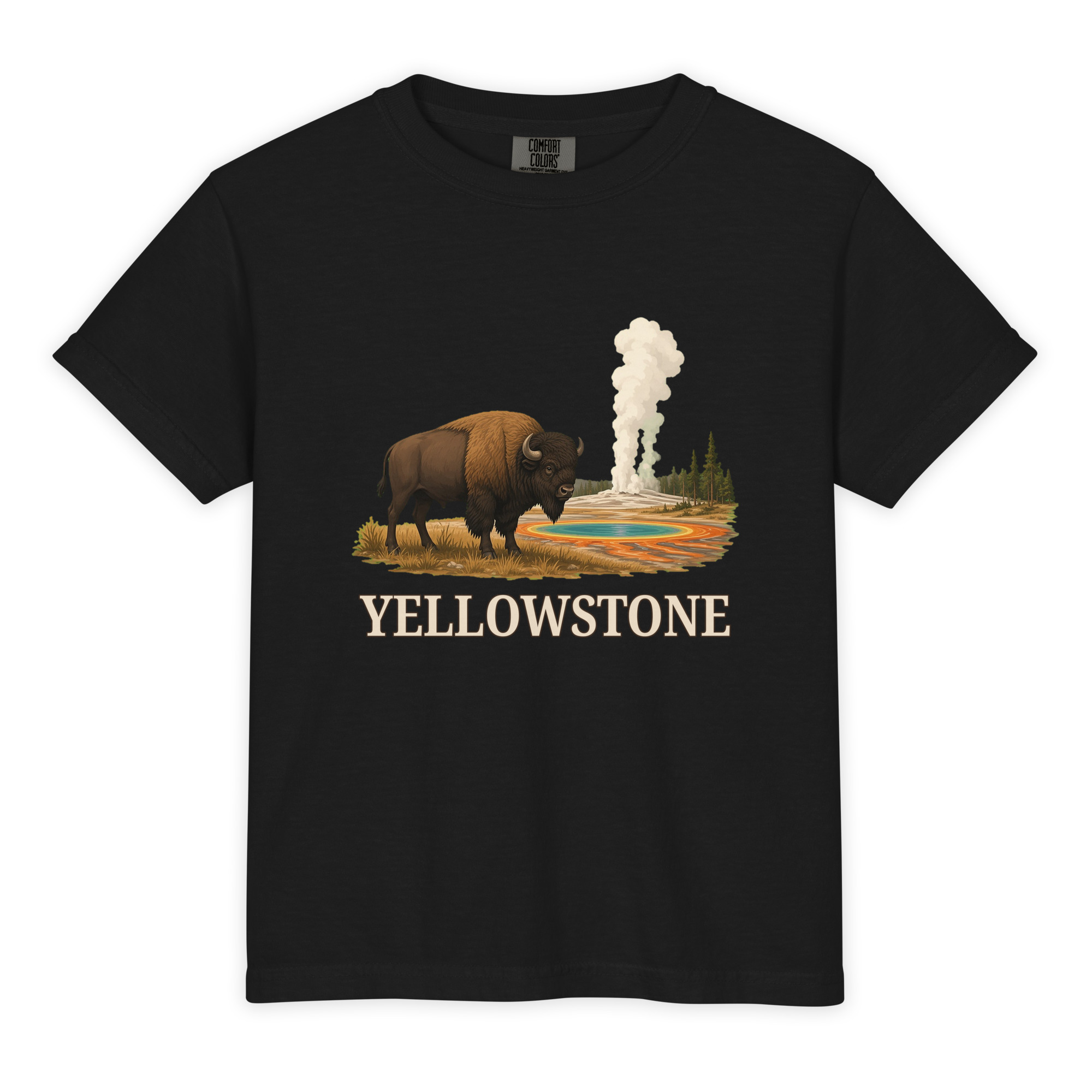 Yellowstone National Park Youth Tee - Image 2