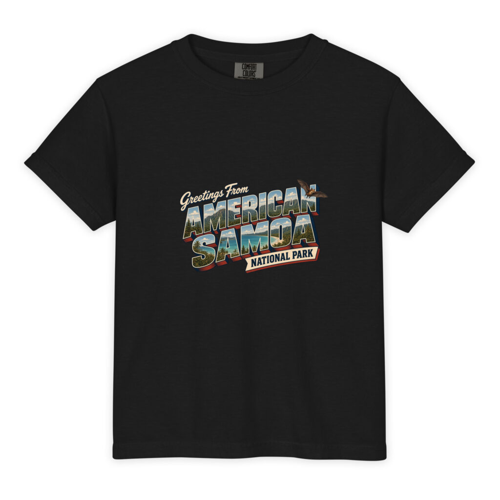 American Samoa National Park Postcard Youth Tee