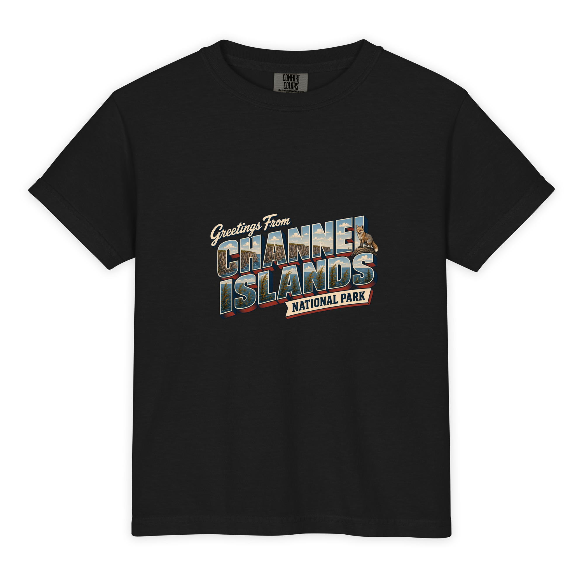 Channel Islands National Park Postcard Youth Tee - Image 2