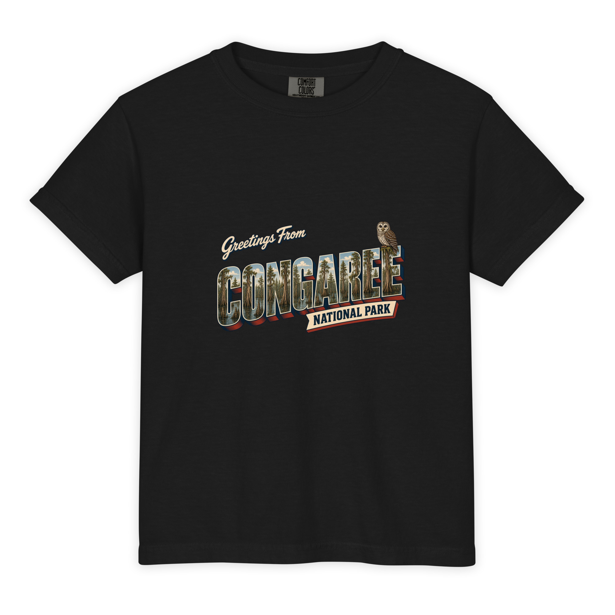 Congaree National Park Postcard Youth Tee - Image 2