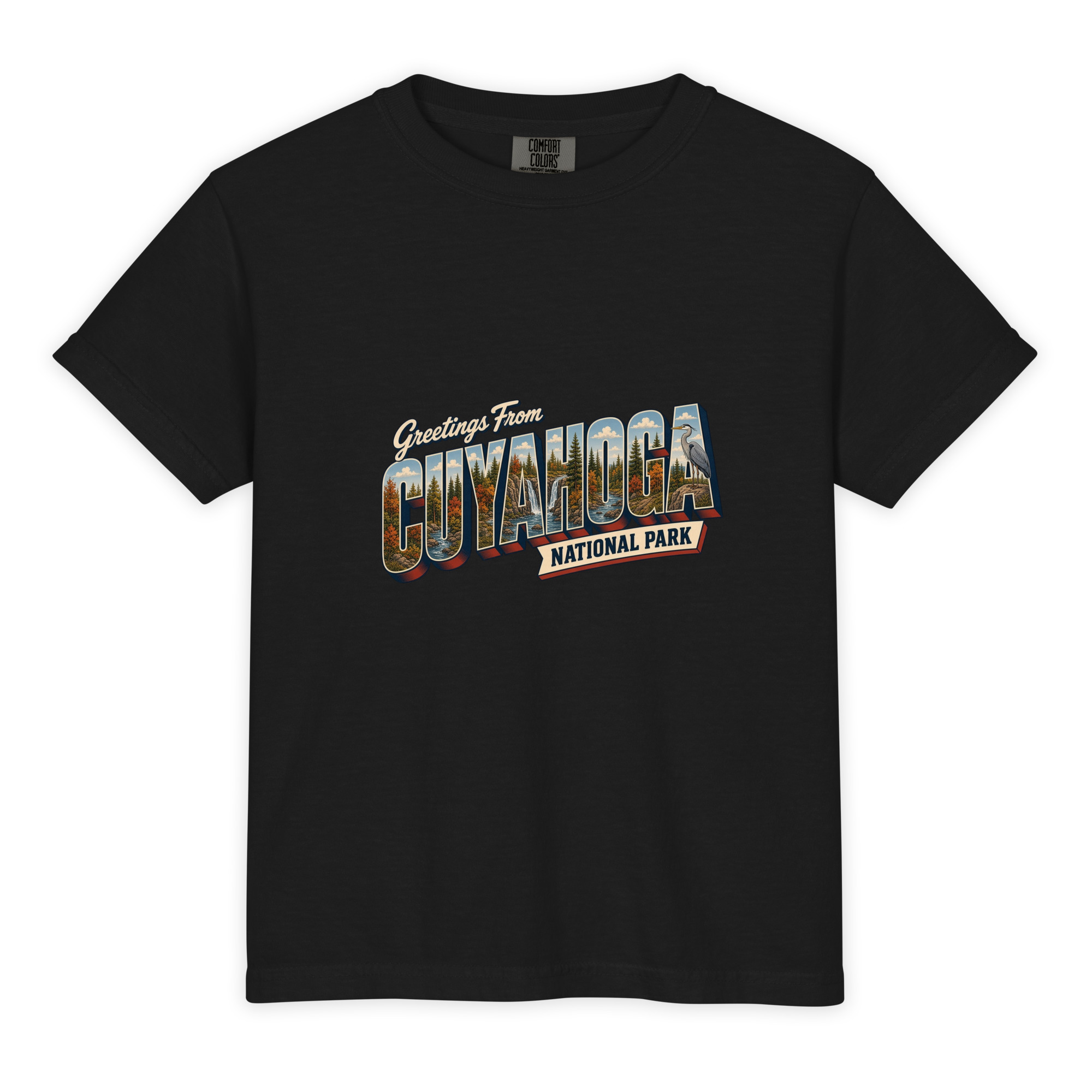 Cuyahoga Valley National Park Postcard Youth Tee - Image 2