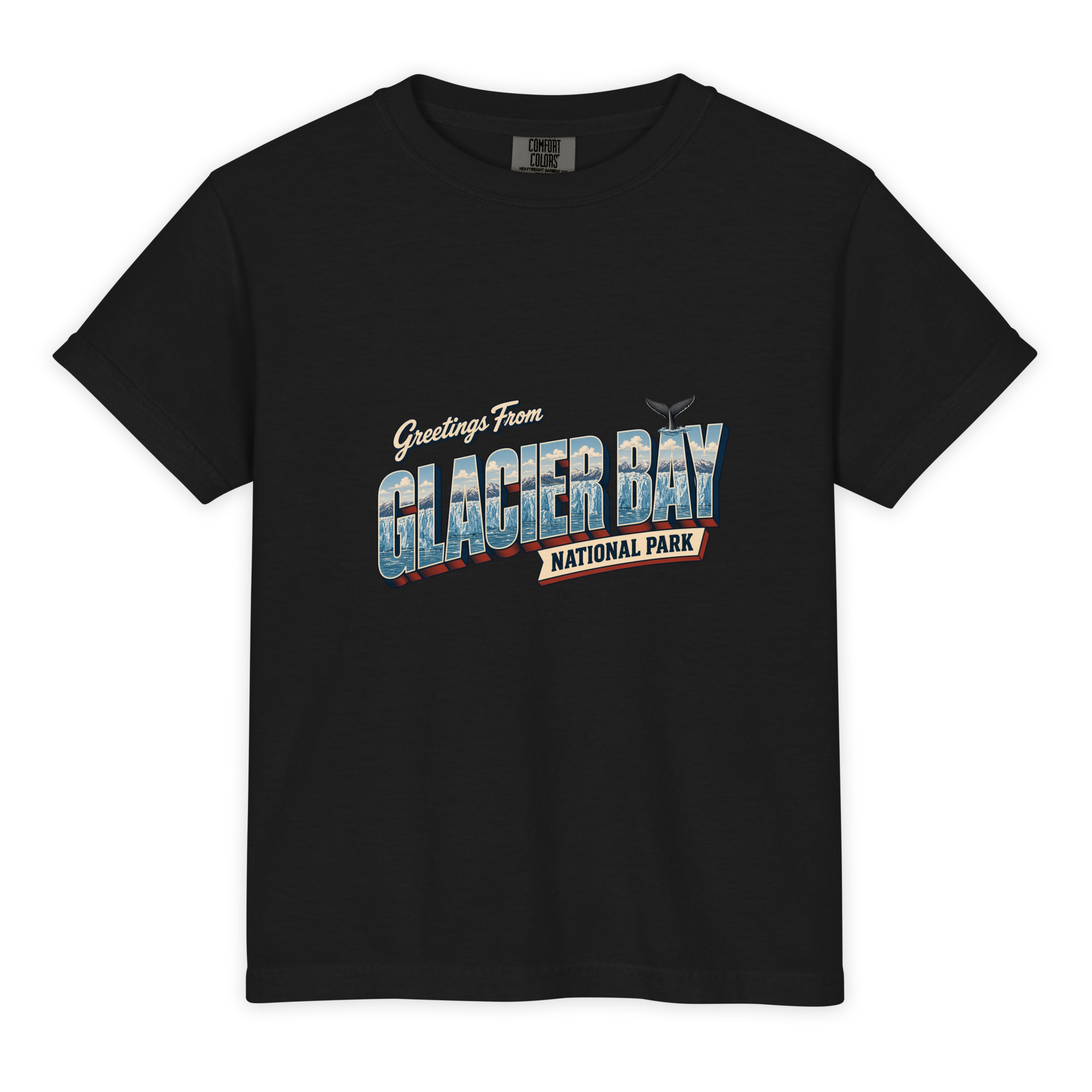 Glacier Bay National Park Postcard Youth Tee
