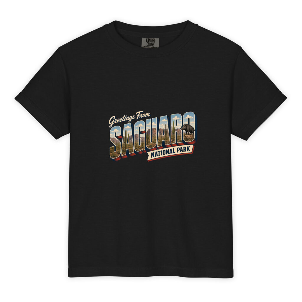 Saguaro National Park Postcard Youth Tee