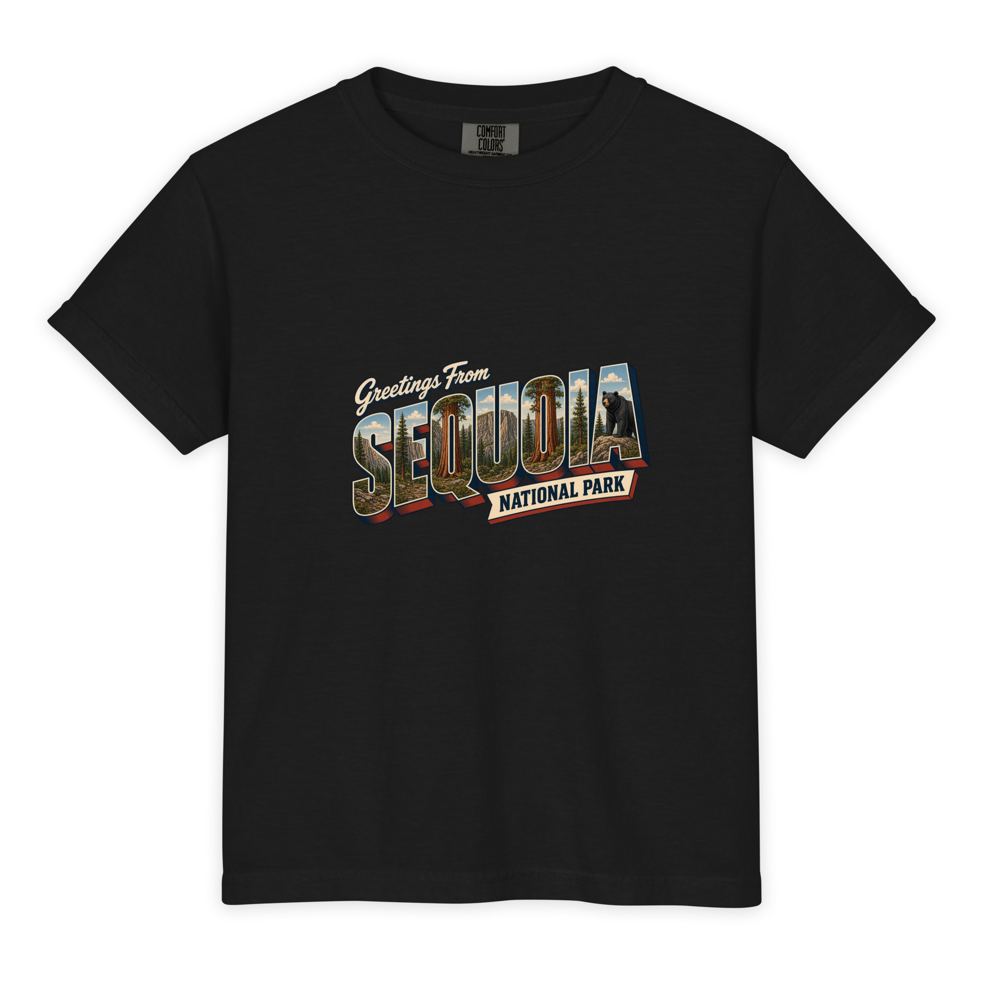 Sequoia National Park Postcard Youth Tee - Image 2