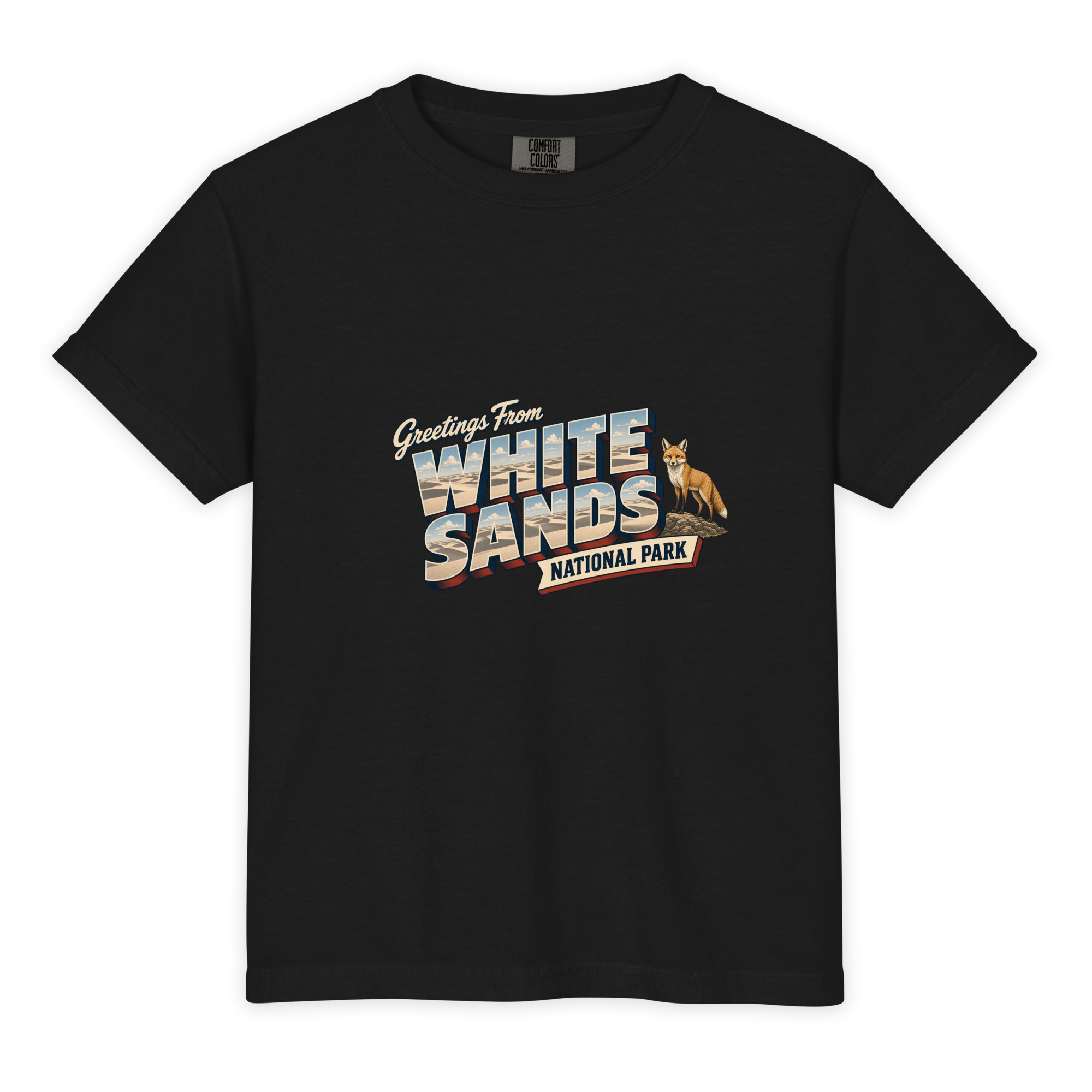 White Sands National Park Postcard Youth Tee