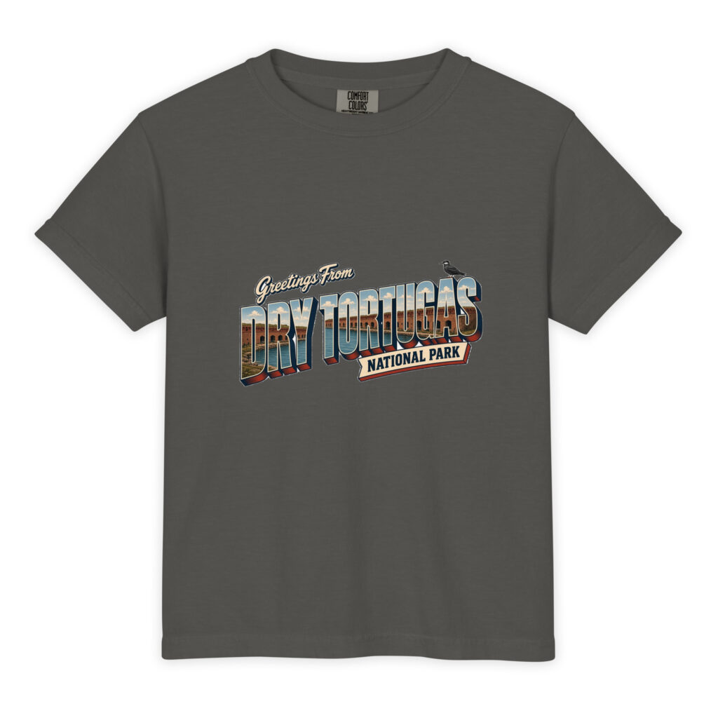 Dry Tortugas National Park Postcard Youth Tee