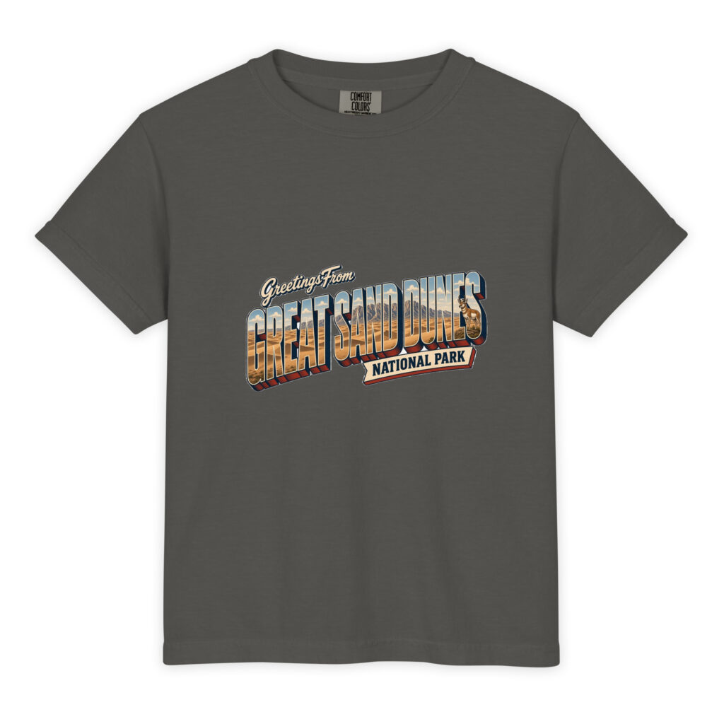 Great Sand Dunes National Park Postcard Youth Tee
