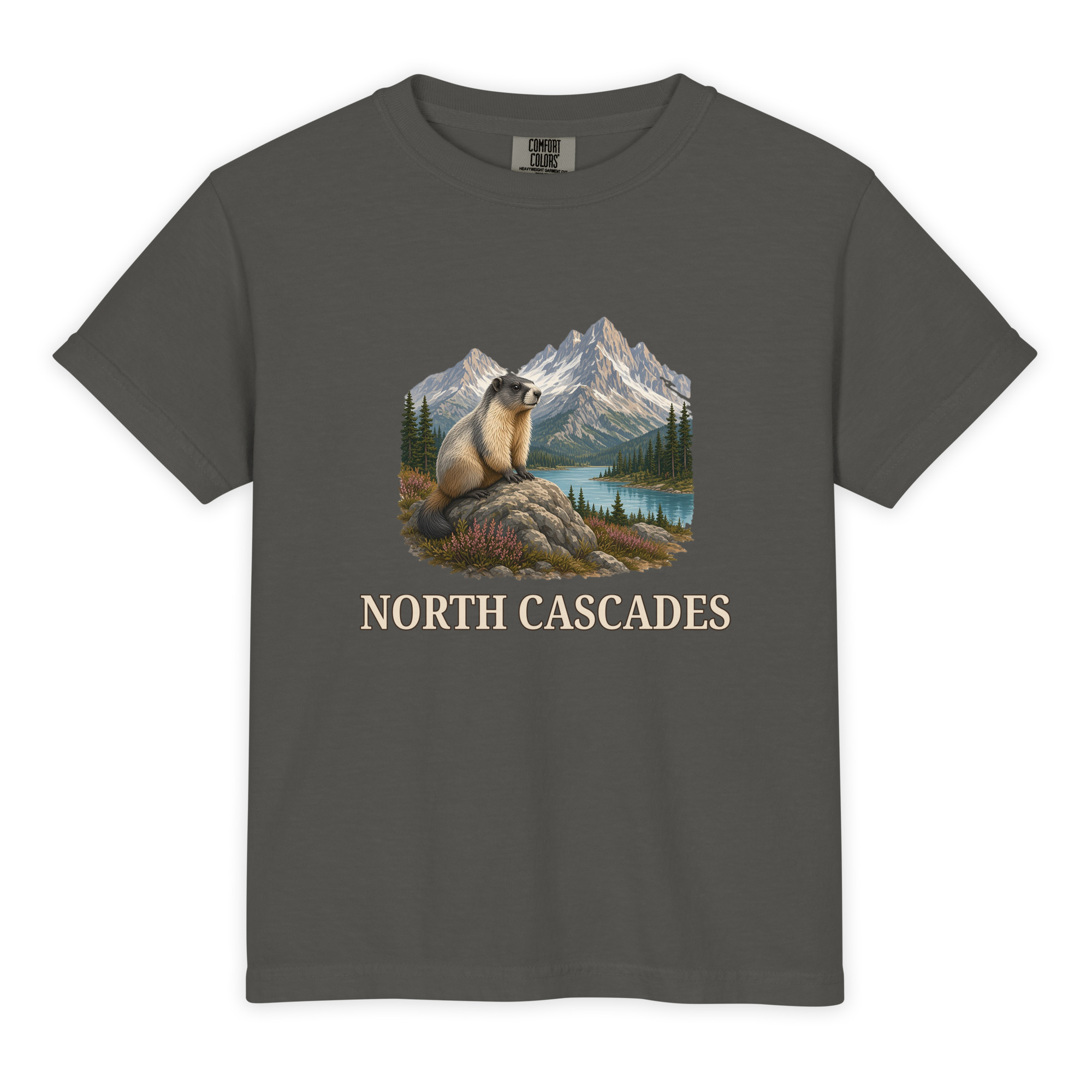 North Cascades National Park Youth Tee - Image 3