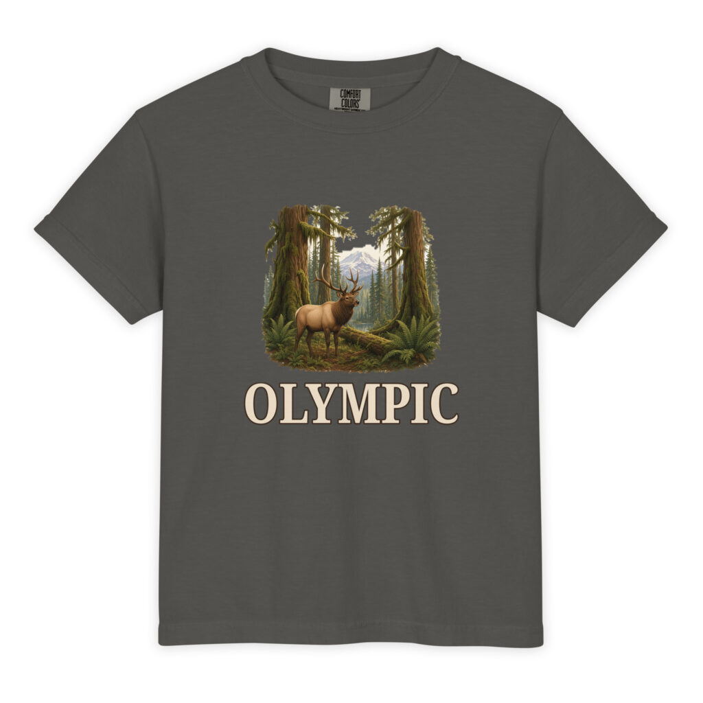 Olympic National Park Youth Tee