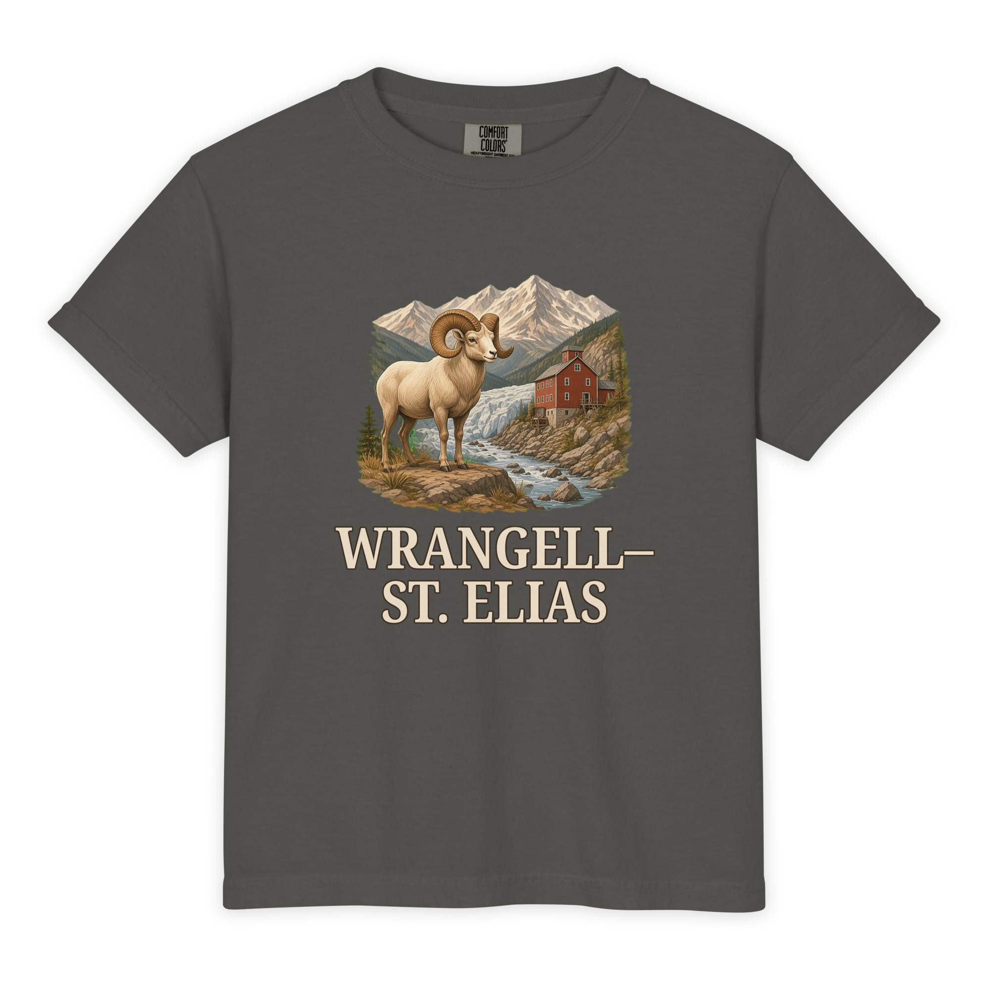 Wrangell–St. Elias National Park Youth Tee - Image 2