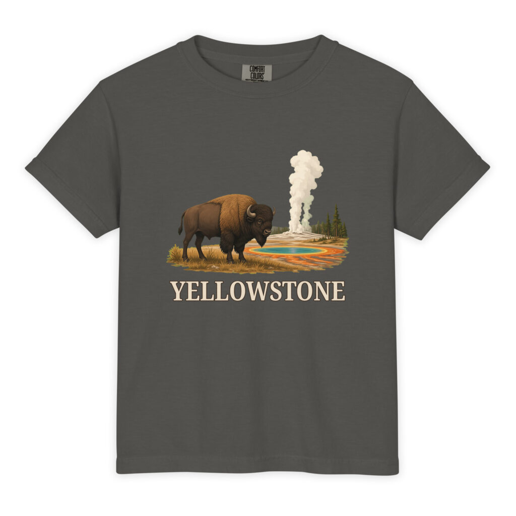 Yellowstone National Park Youth Tee