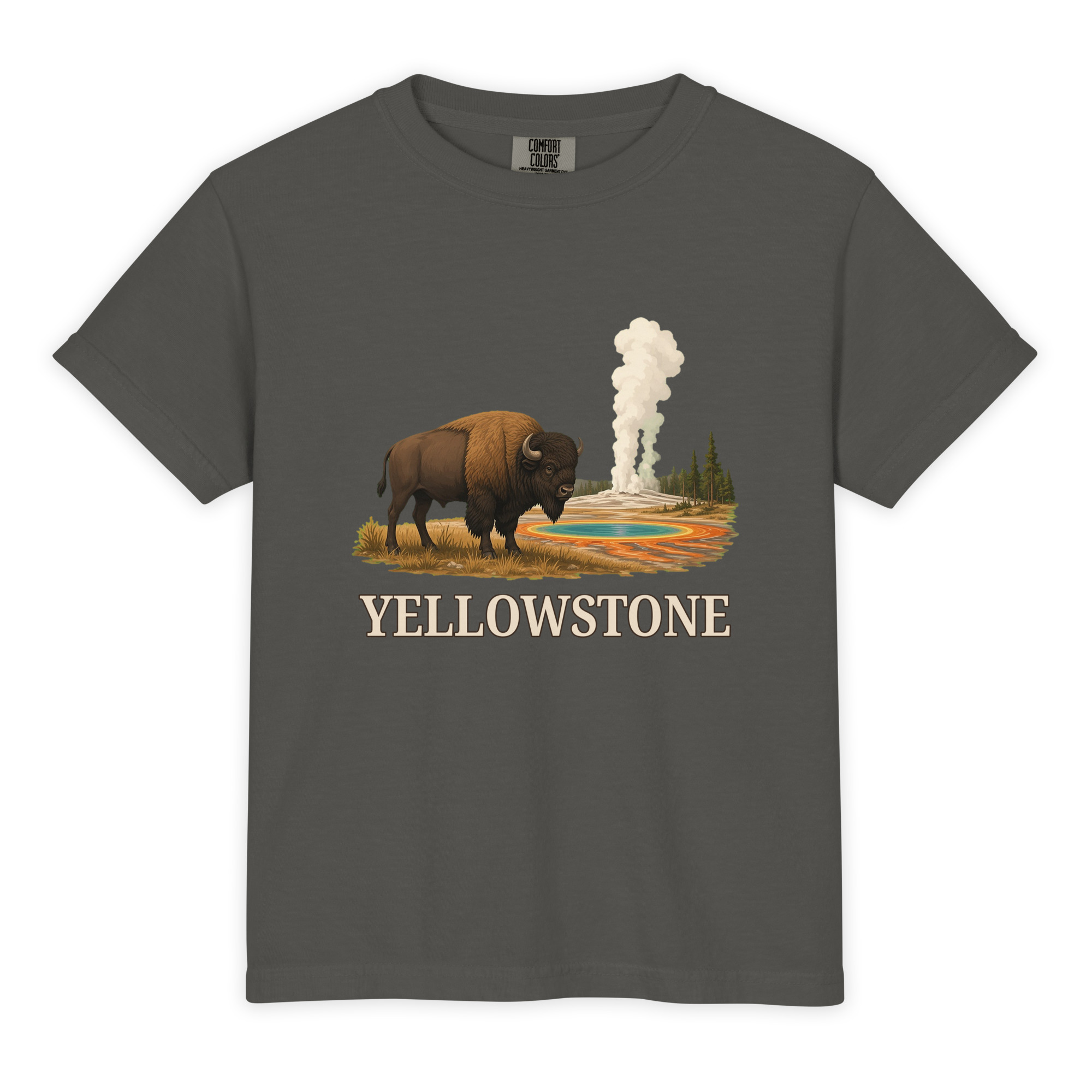 Yellowstone National Park Youth Tee