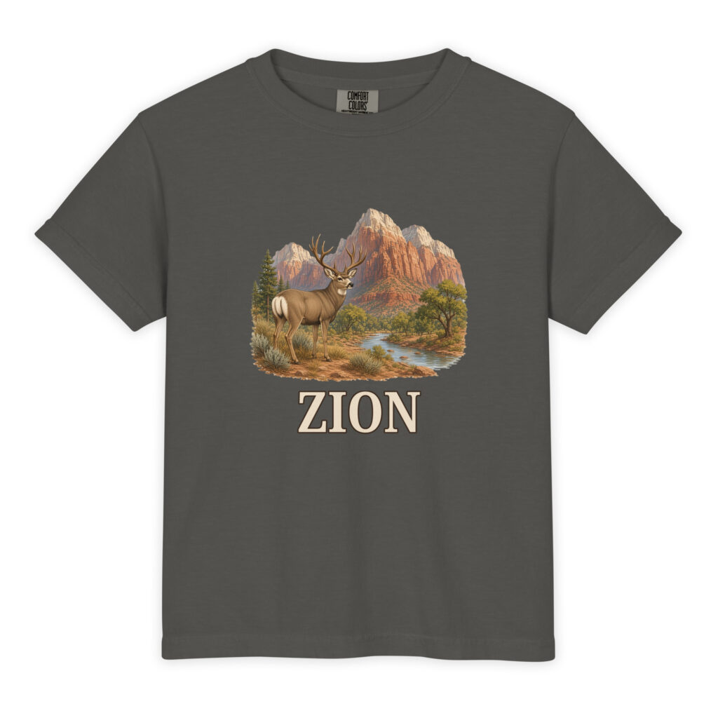 Zion National Park Youth Tee