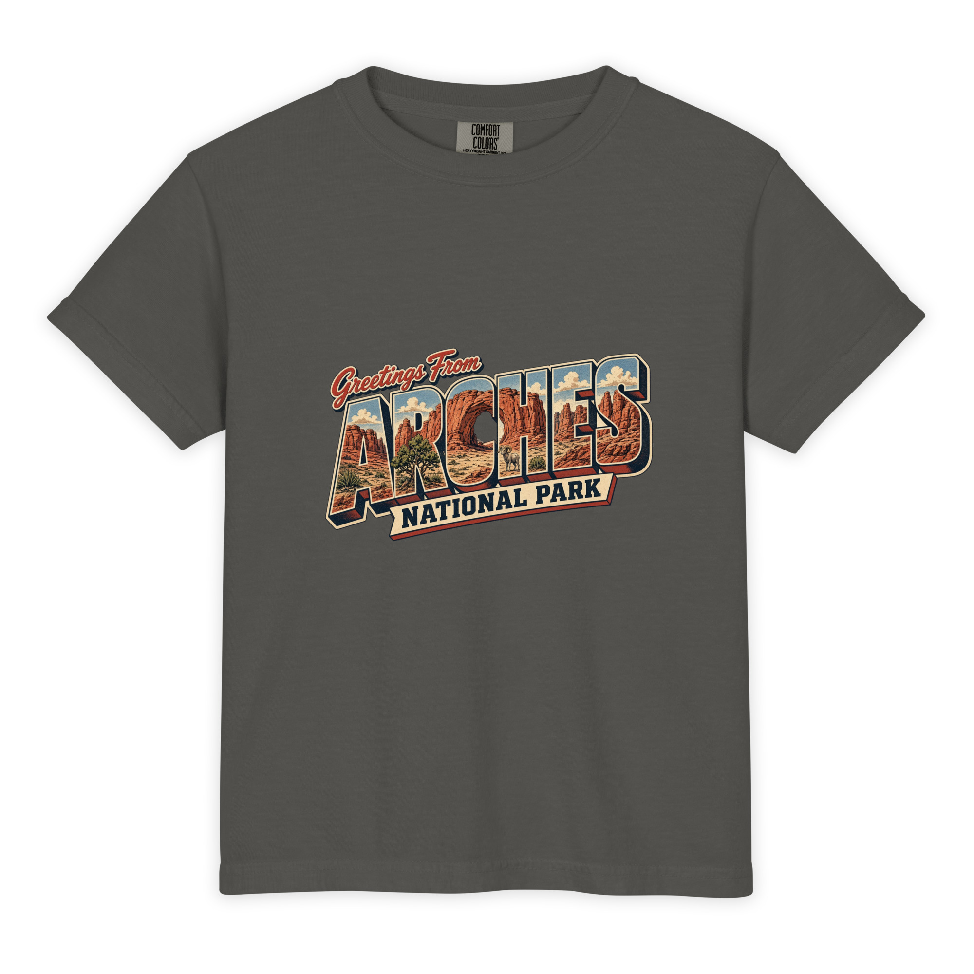 Arches National Park Postcard Youth Tee