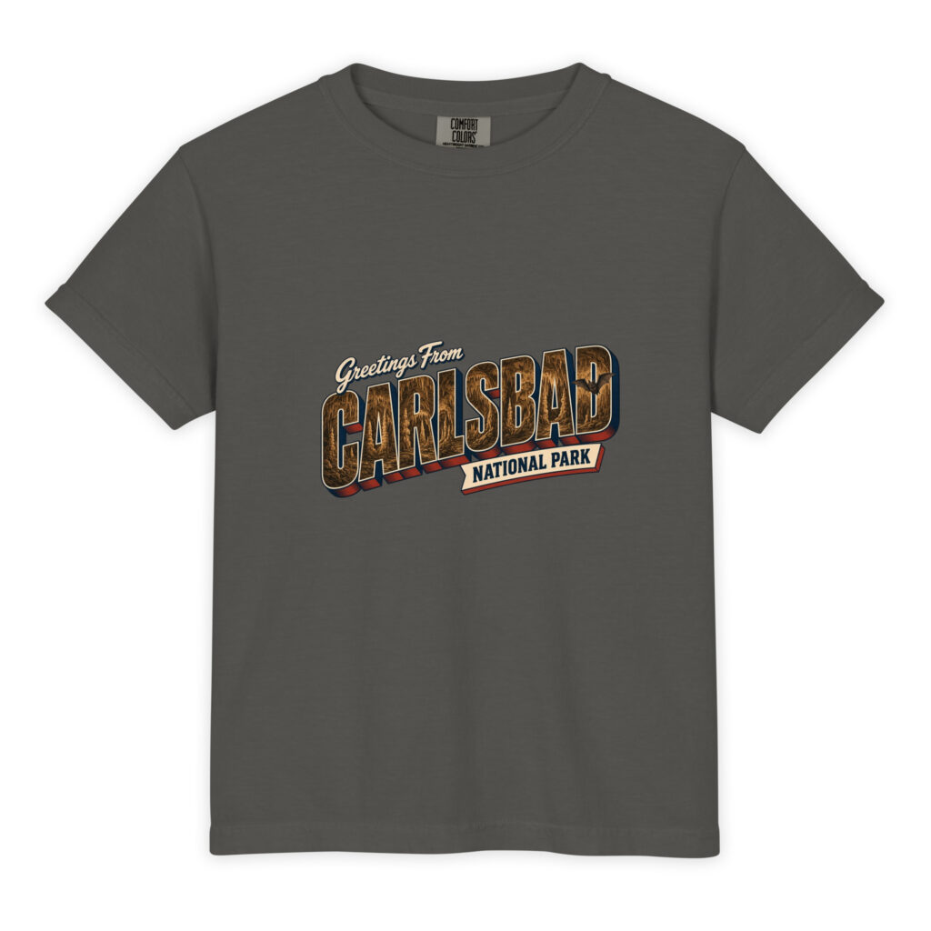 Carlsbad Caverns National Park Postcard Youth Tee