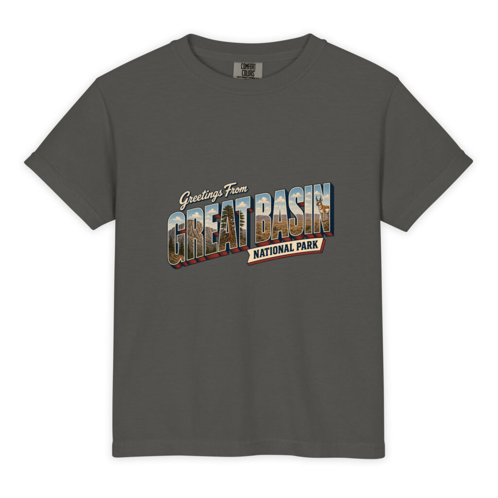 Great Basin National Park Postcard Youth Tee